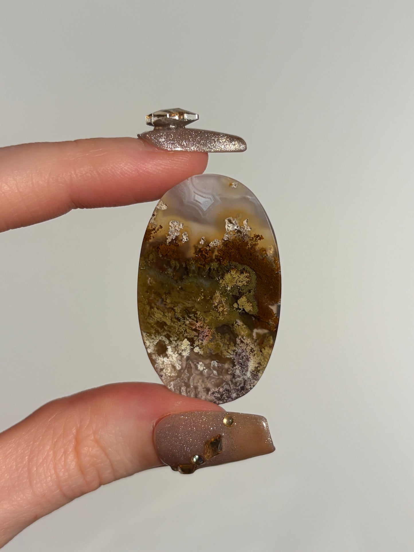 Nebula Agate Cabochon H