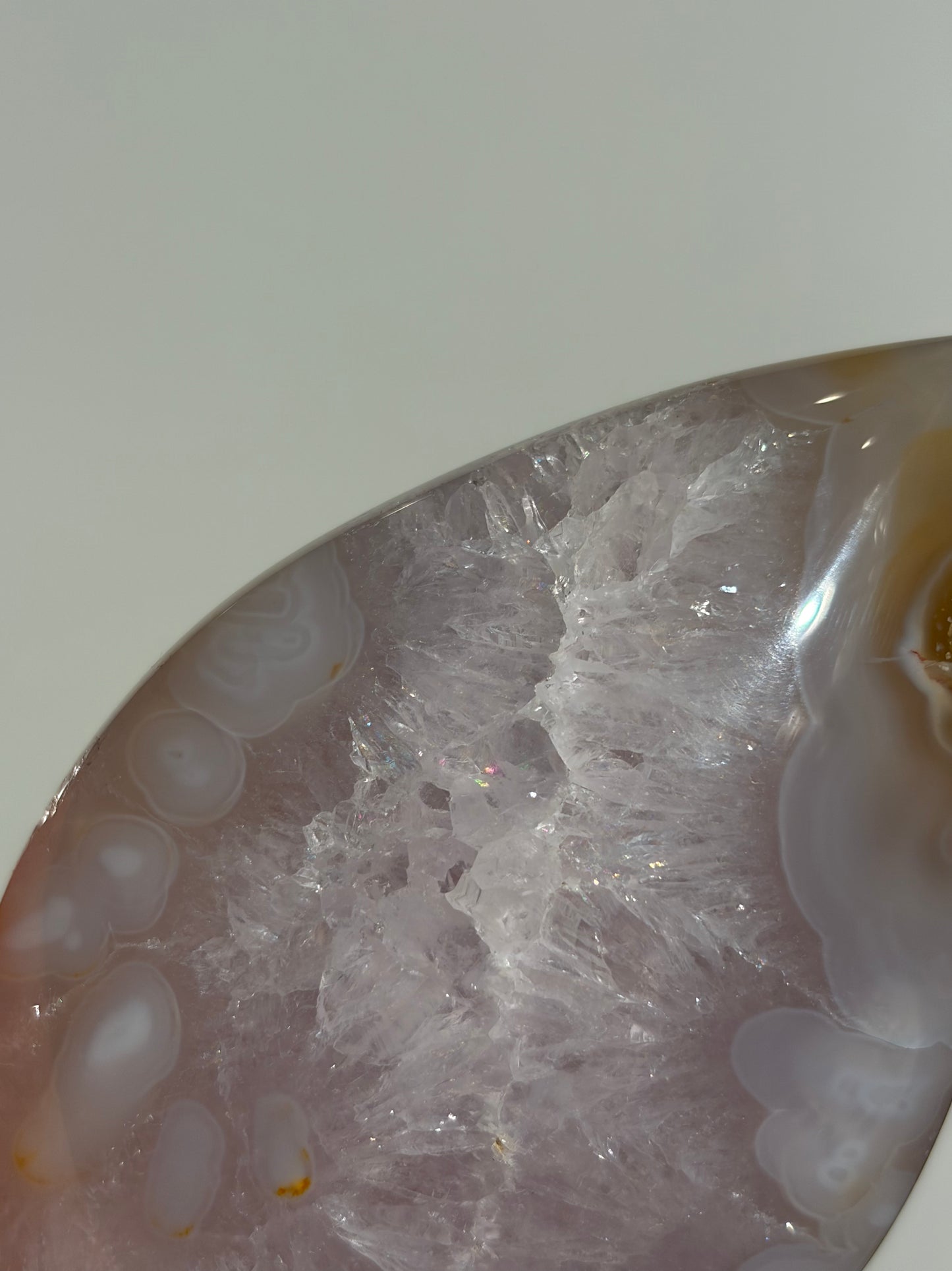 Amethyst Jelly Orbicular Nebula Agate Flame Carving B