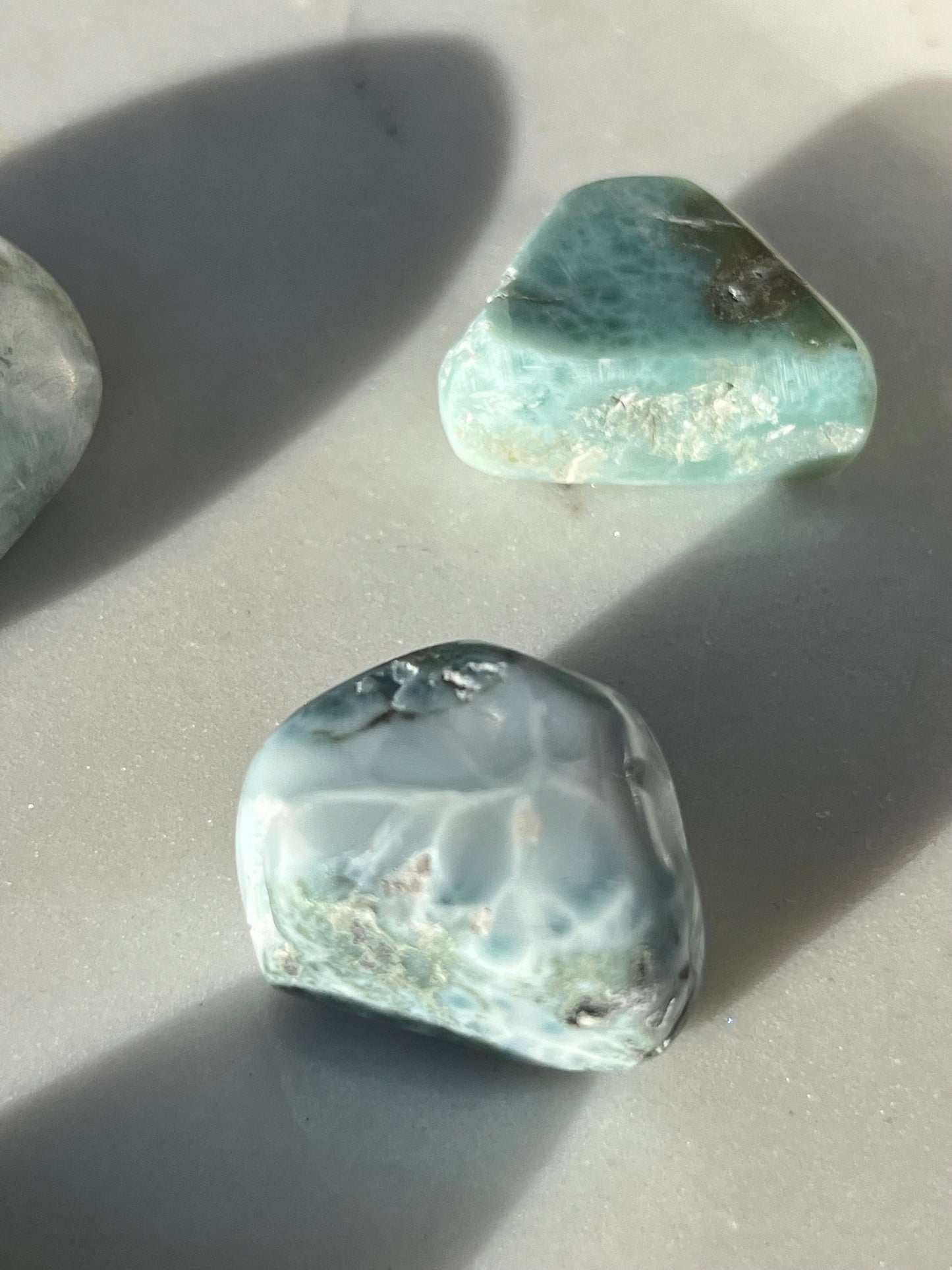Larimar Tumbled Stone (Perfectly Imperfect)