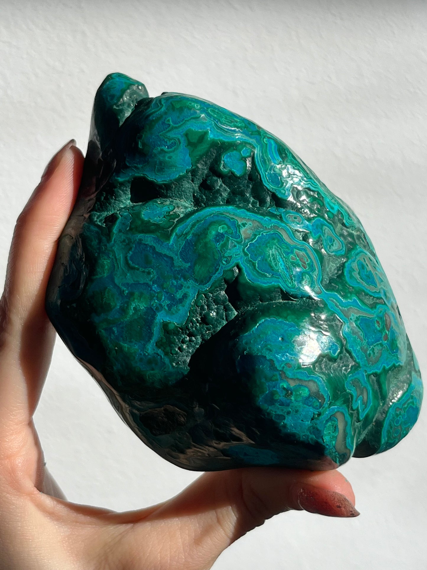 High Grade Malachite & Chrysocolla Freeform #3