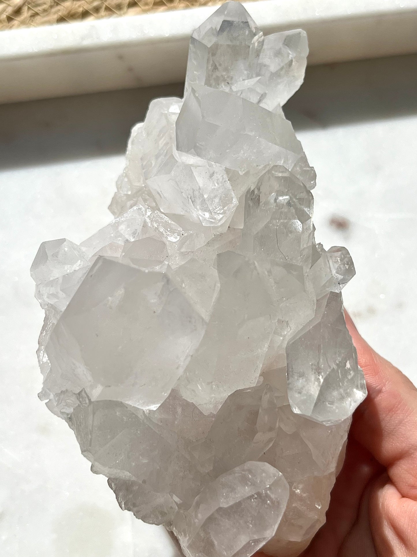 Brazilian Clear Quartz Cluster #7
