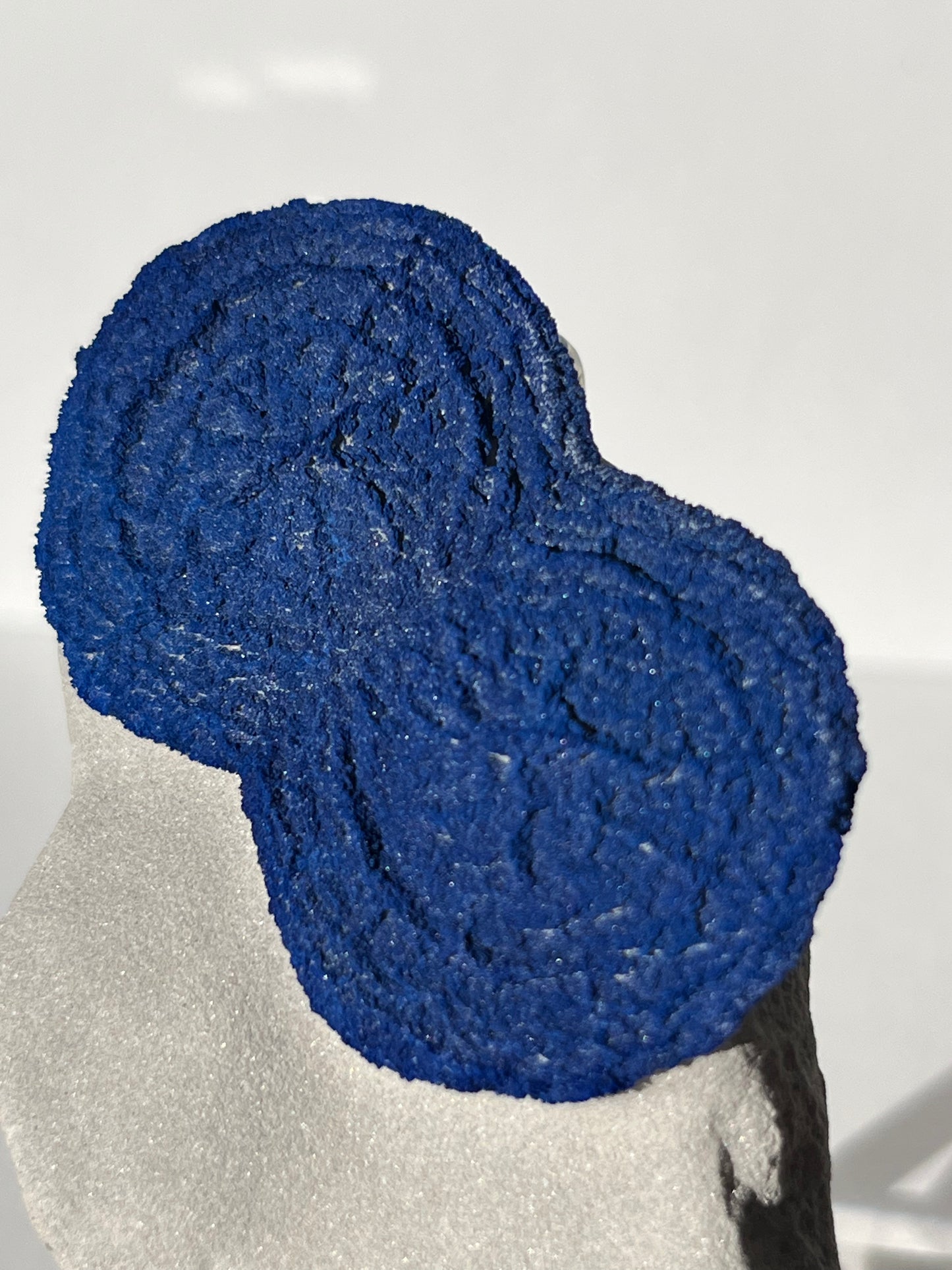 Azurite Sun on Clay Specimen A (Collector’s Choice)