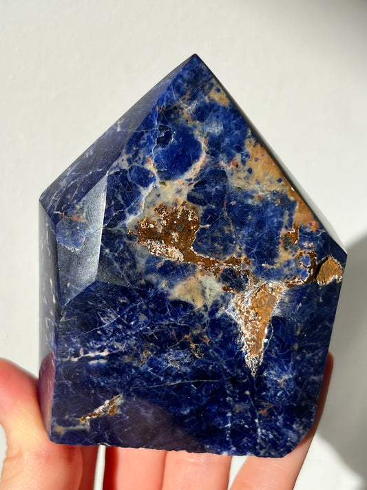High Grade Sodalite Faceted Freeform #3