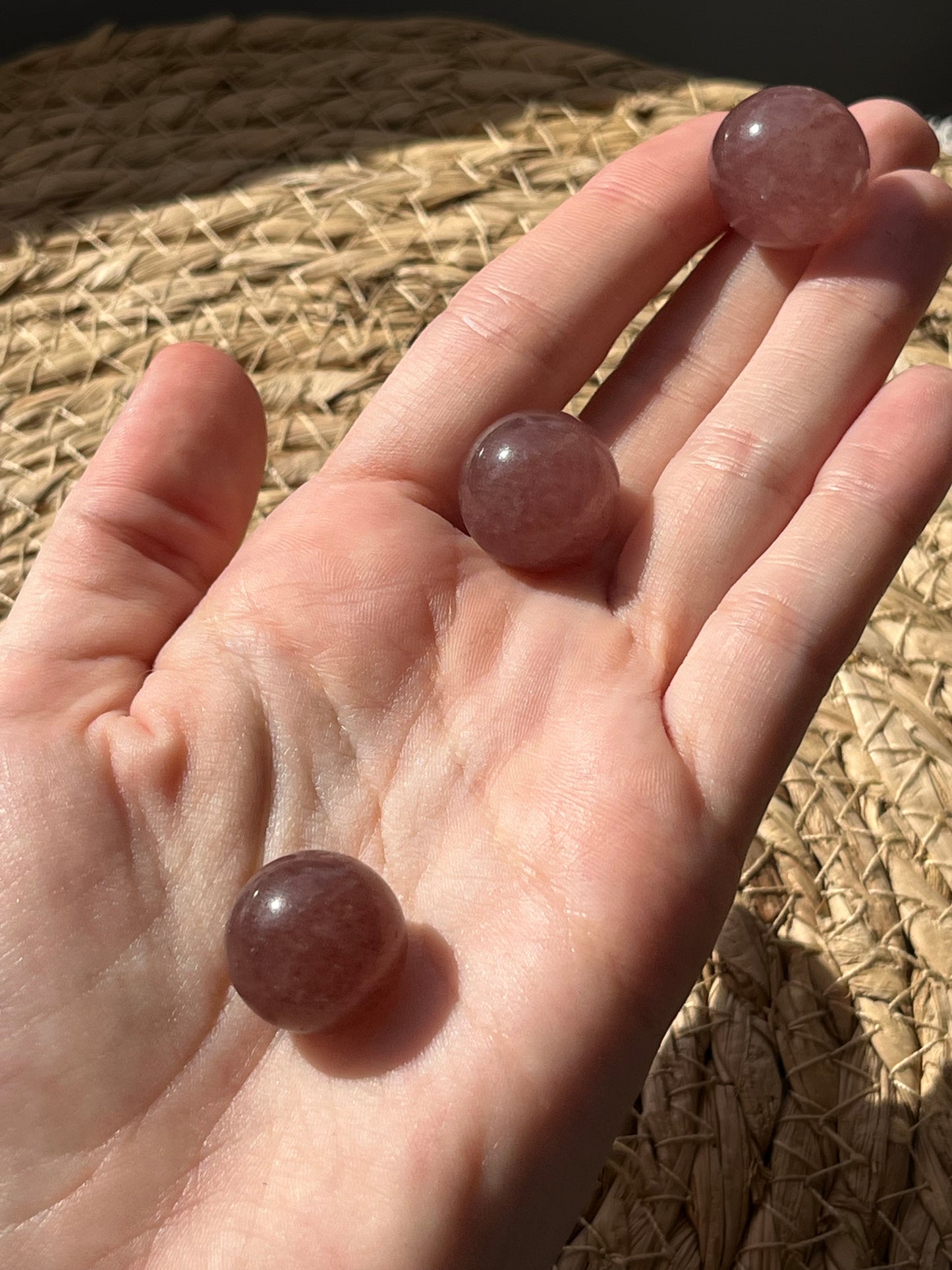 Strawberry Quartz (Red Aventurine) Mini Sphere