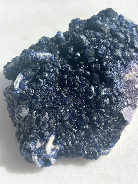 Blueberry Fluorite Specimen #4