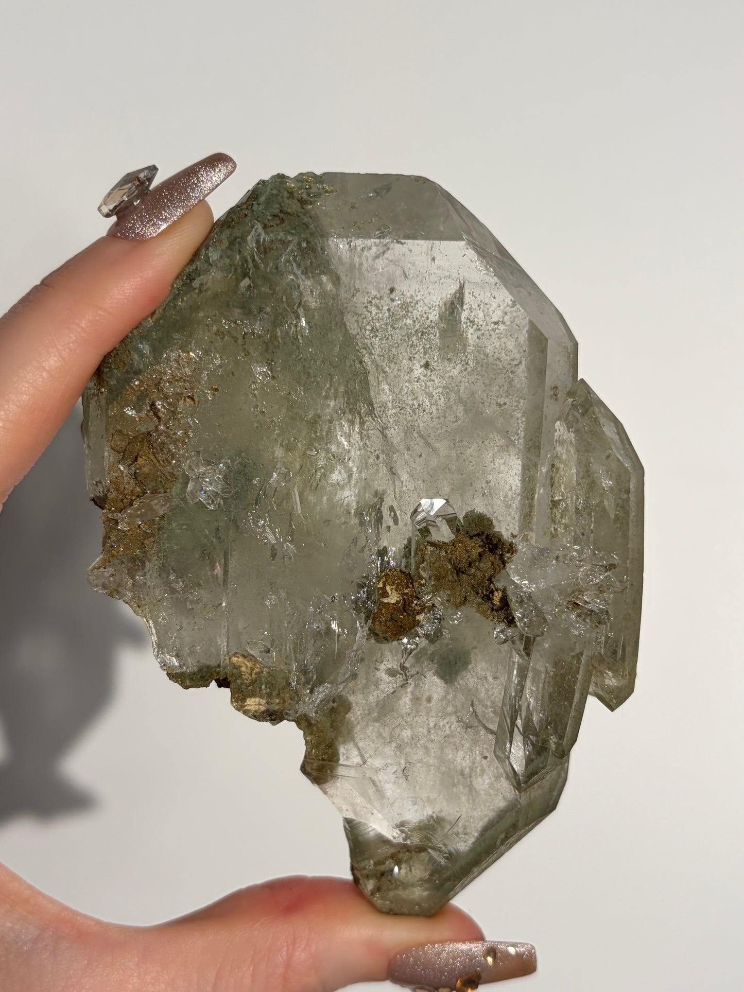 Faden Quartz with Chlorite Inclusion Specimen B