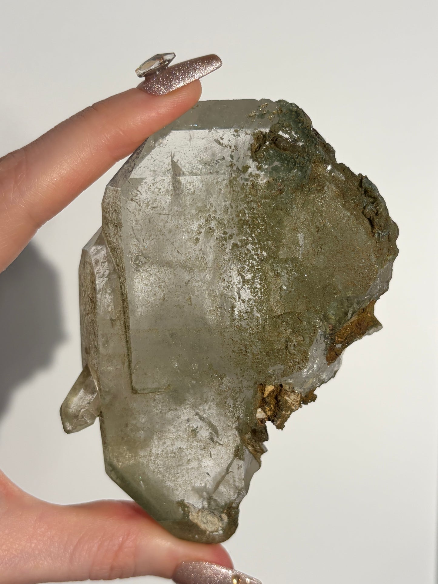 Faden Quartz with Chlorite Inclusion Specimen B