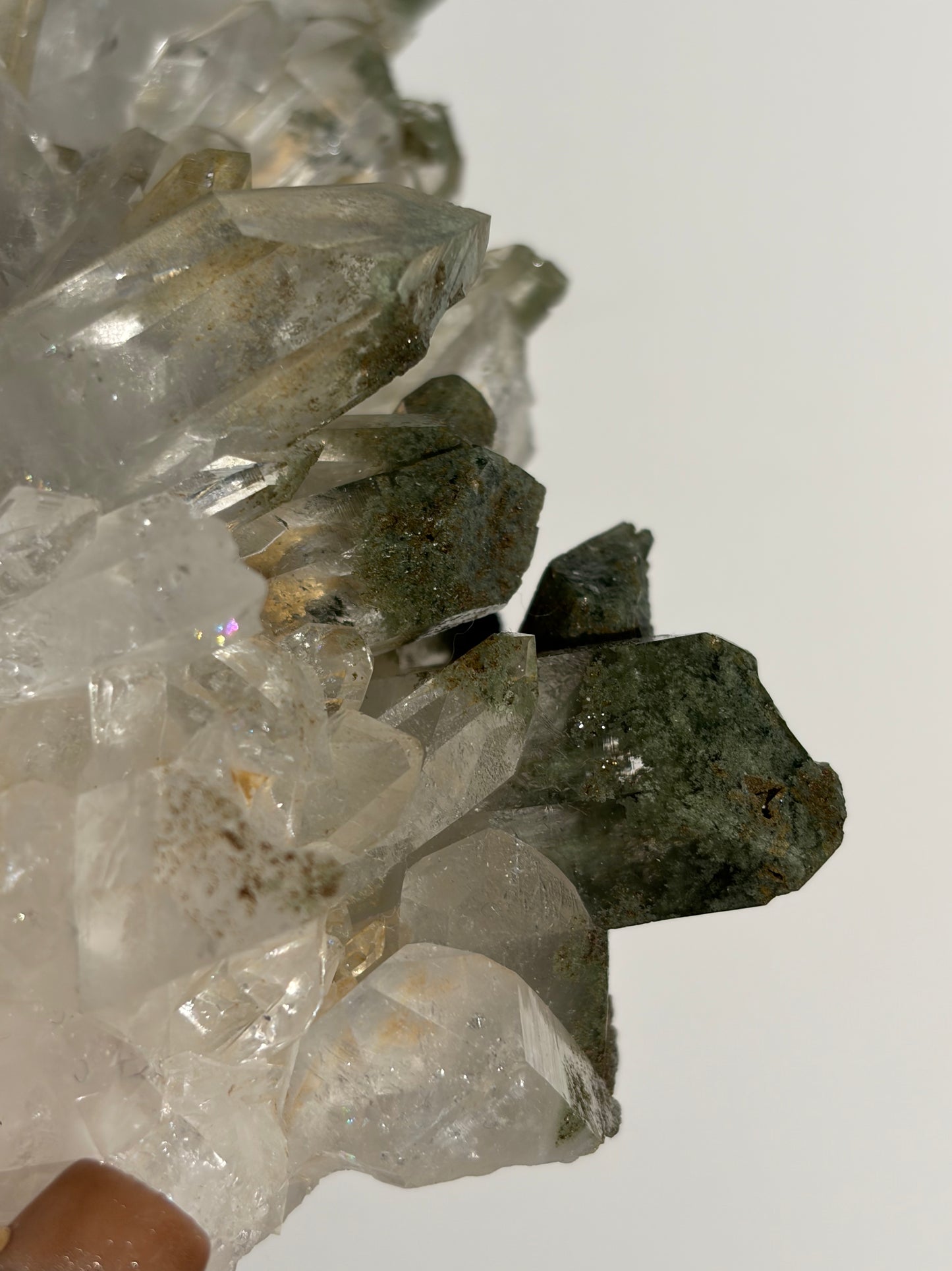 Chlorite Included Quartz Specimen A