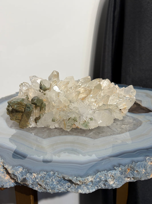 Chlorite Included Quartz Specimen A