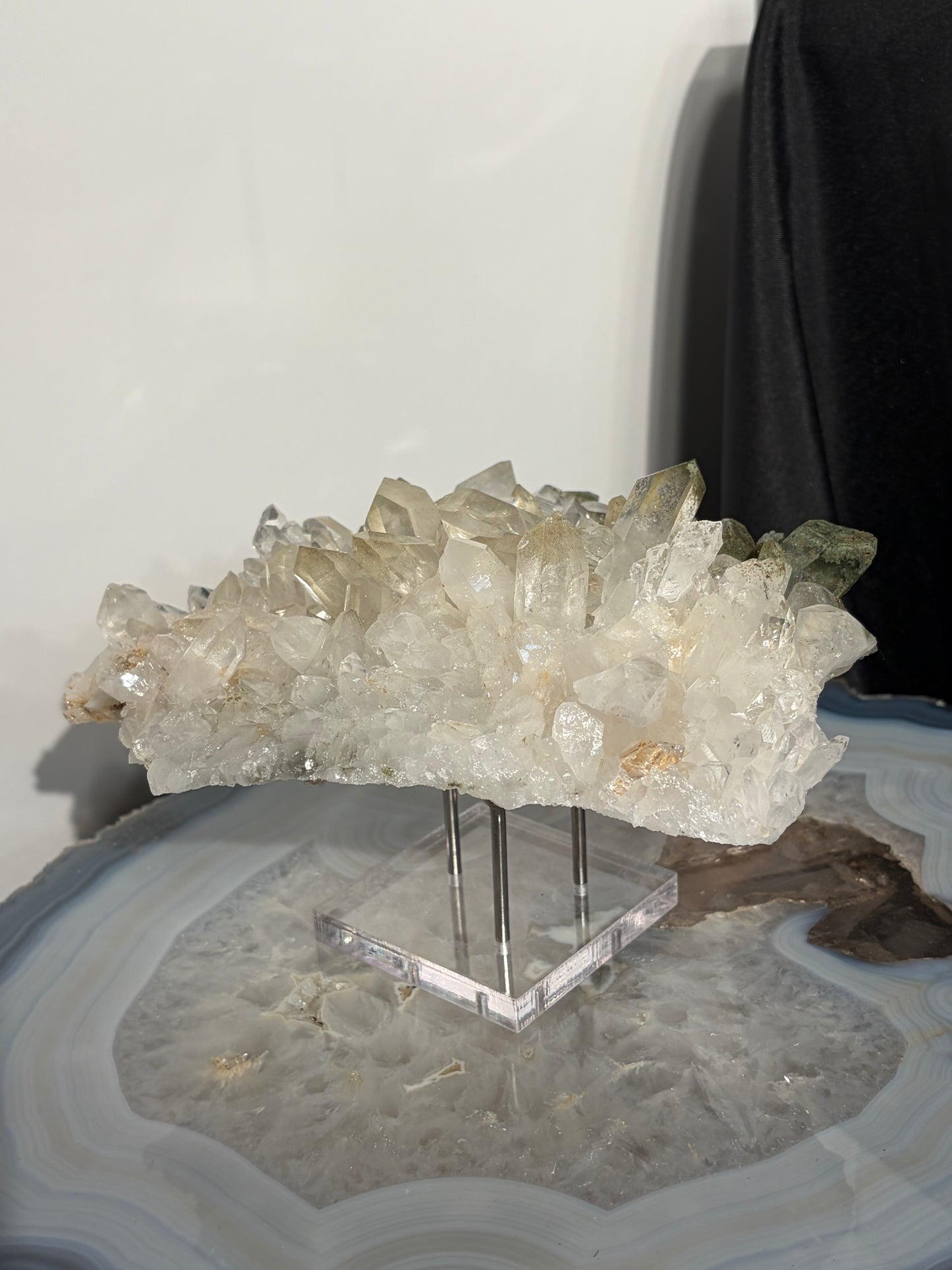 Chlorite Included Quartz Specimen A