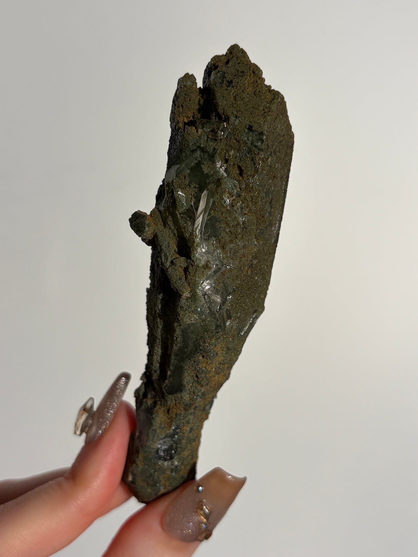 Chlorite Included Quartz Specimen D
