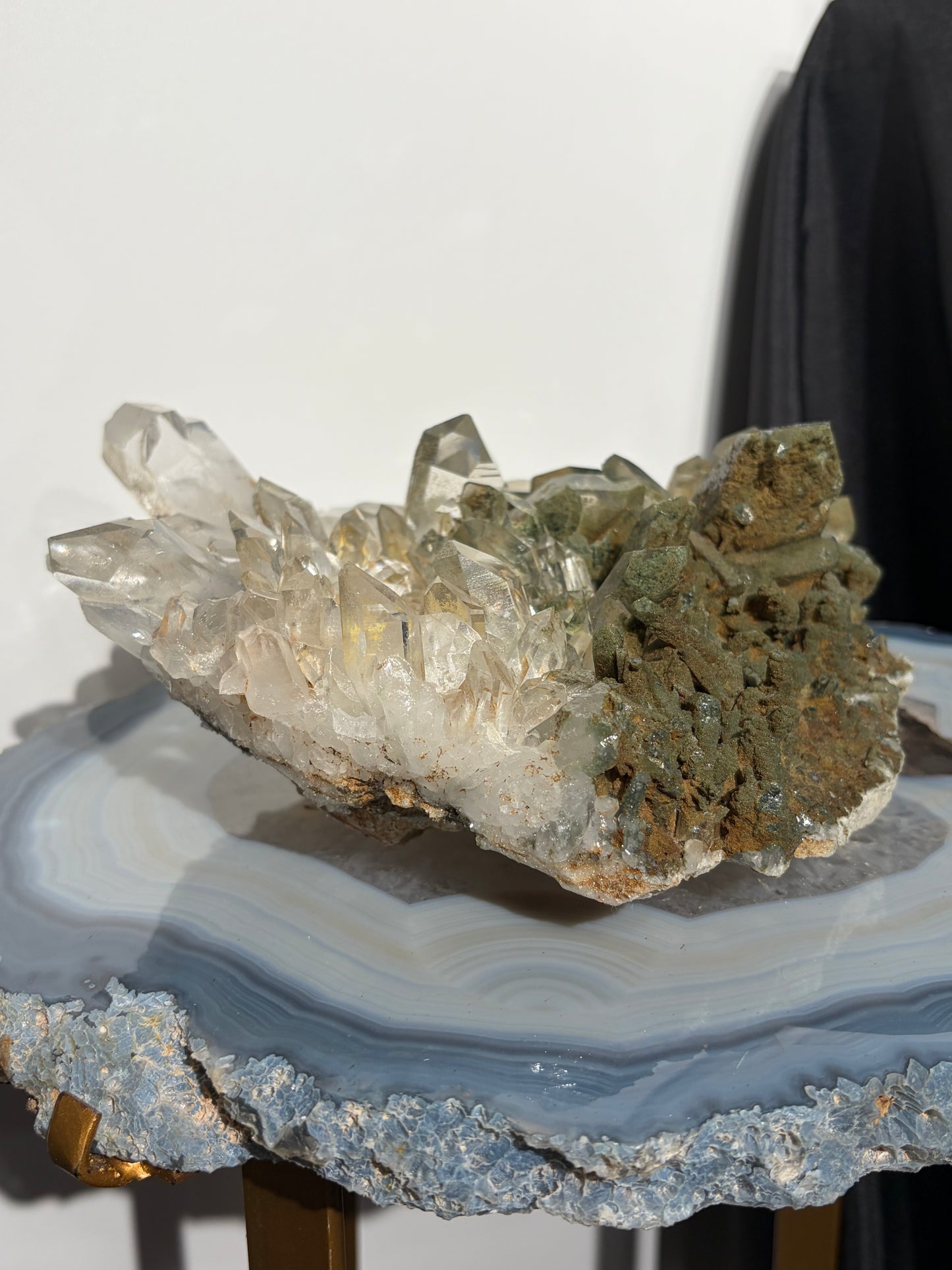 "La Reine" Chlorite Included Quartz Statement Specimen