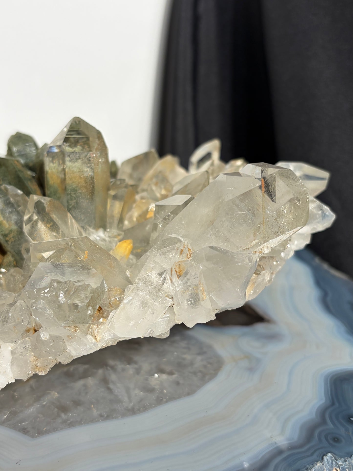 "La Reine" Chlorite Included Quartz Statement Specimen