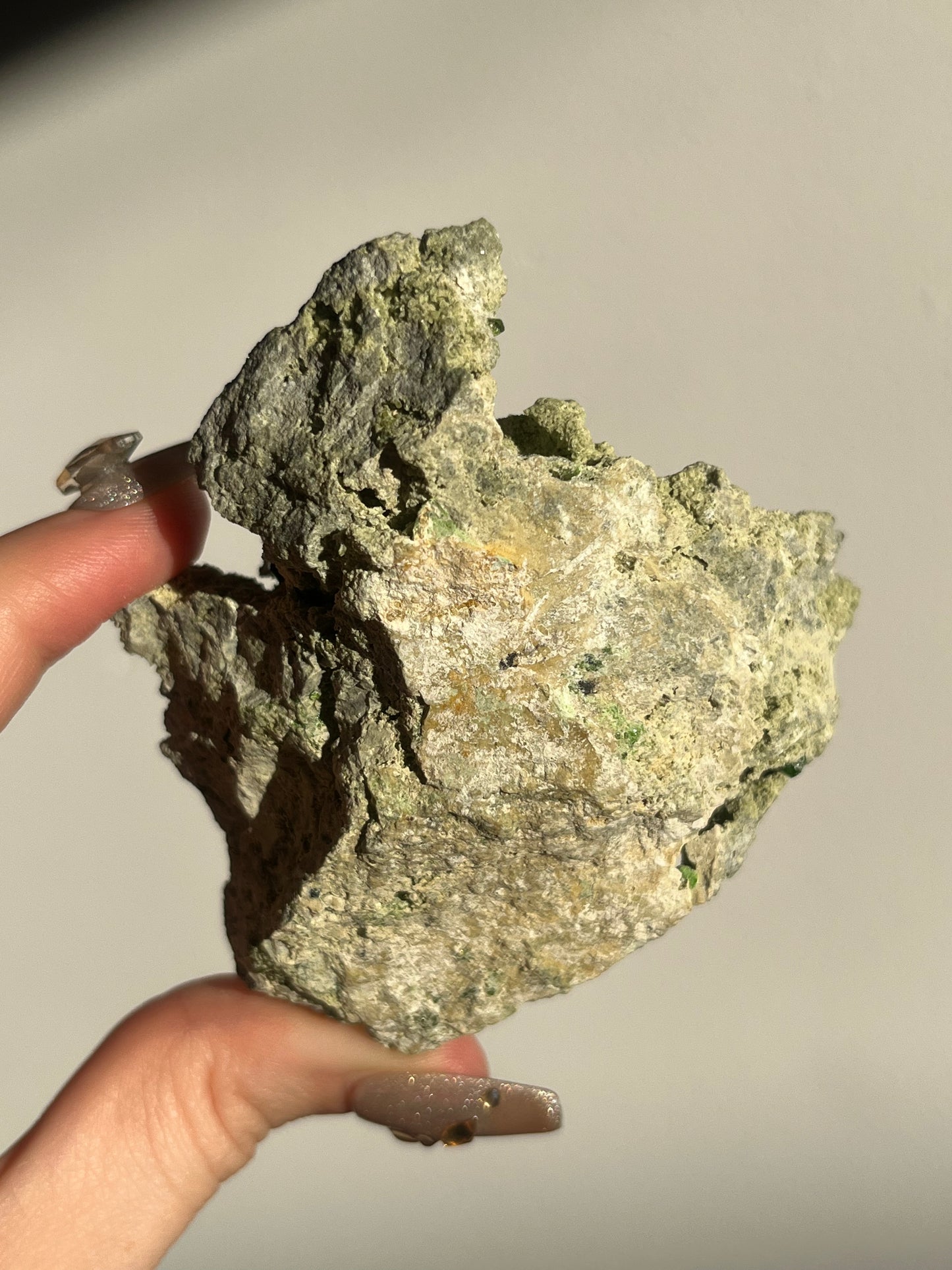 Demantoid Garnet on Matrix Specimen B
