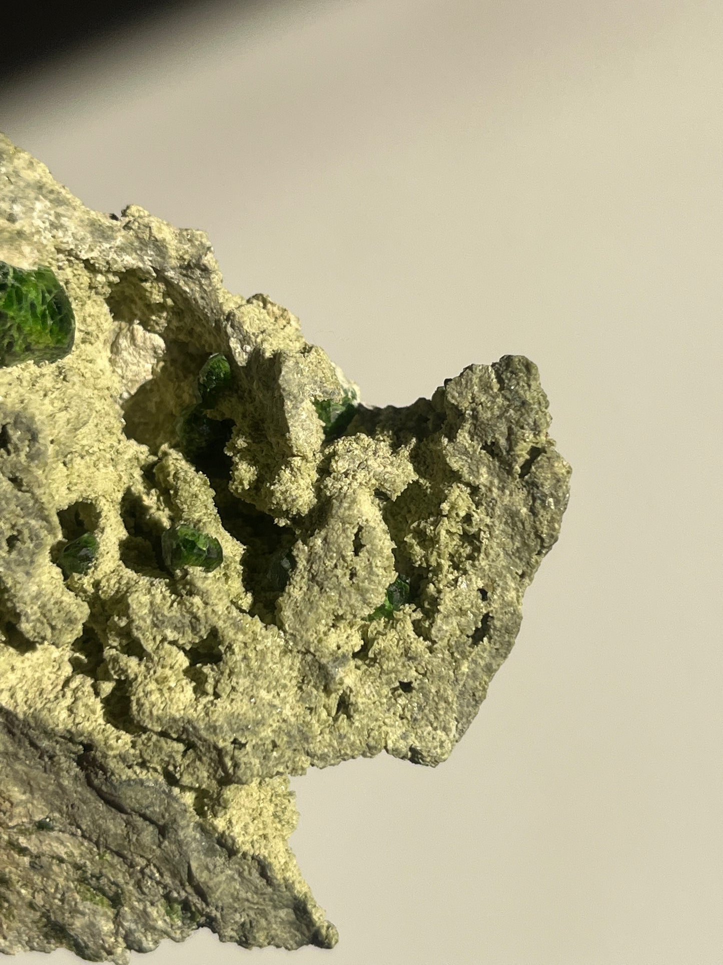 Demantoid Garnet on Matrix Specimen B