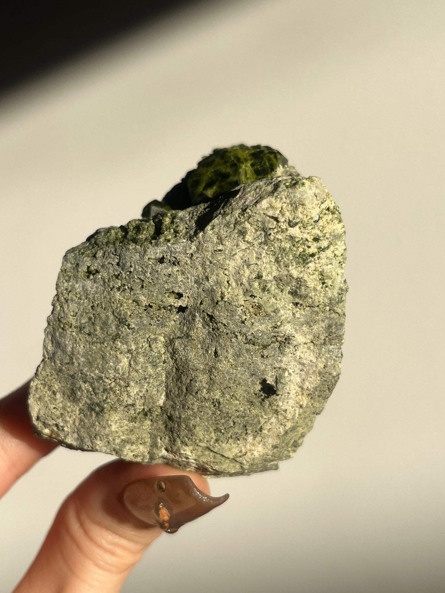 Demantoid Garnet on Matrix Specimen C