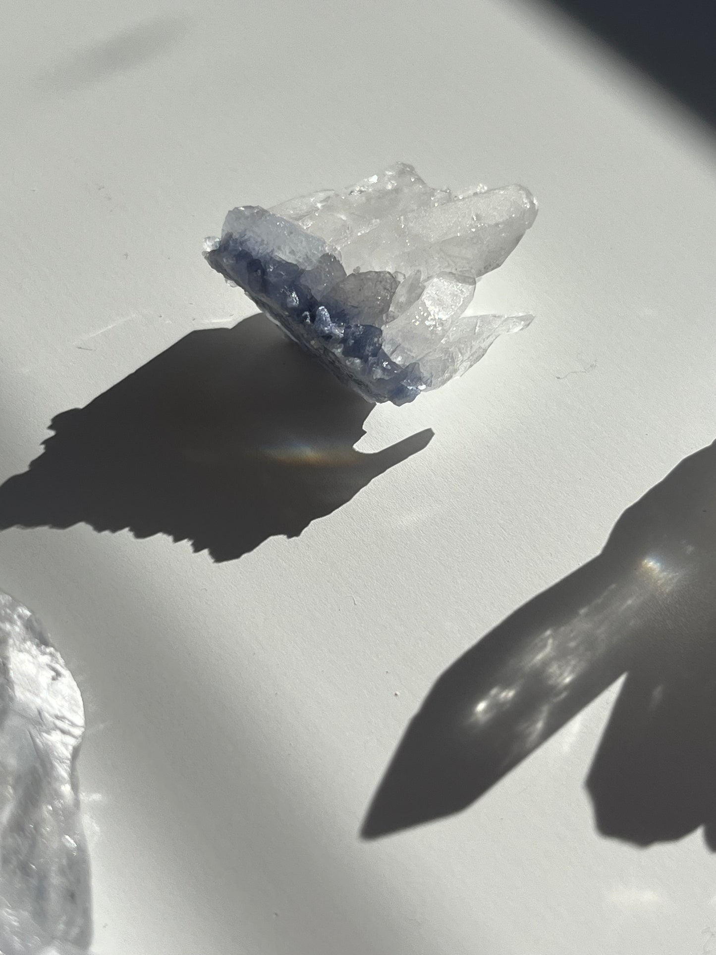Dumortierite Quartz Specimen