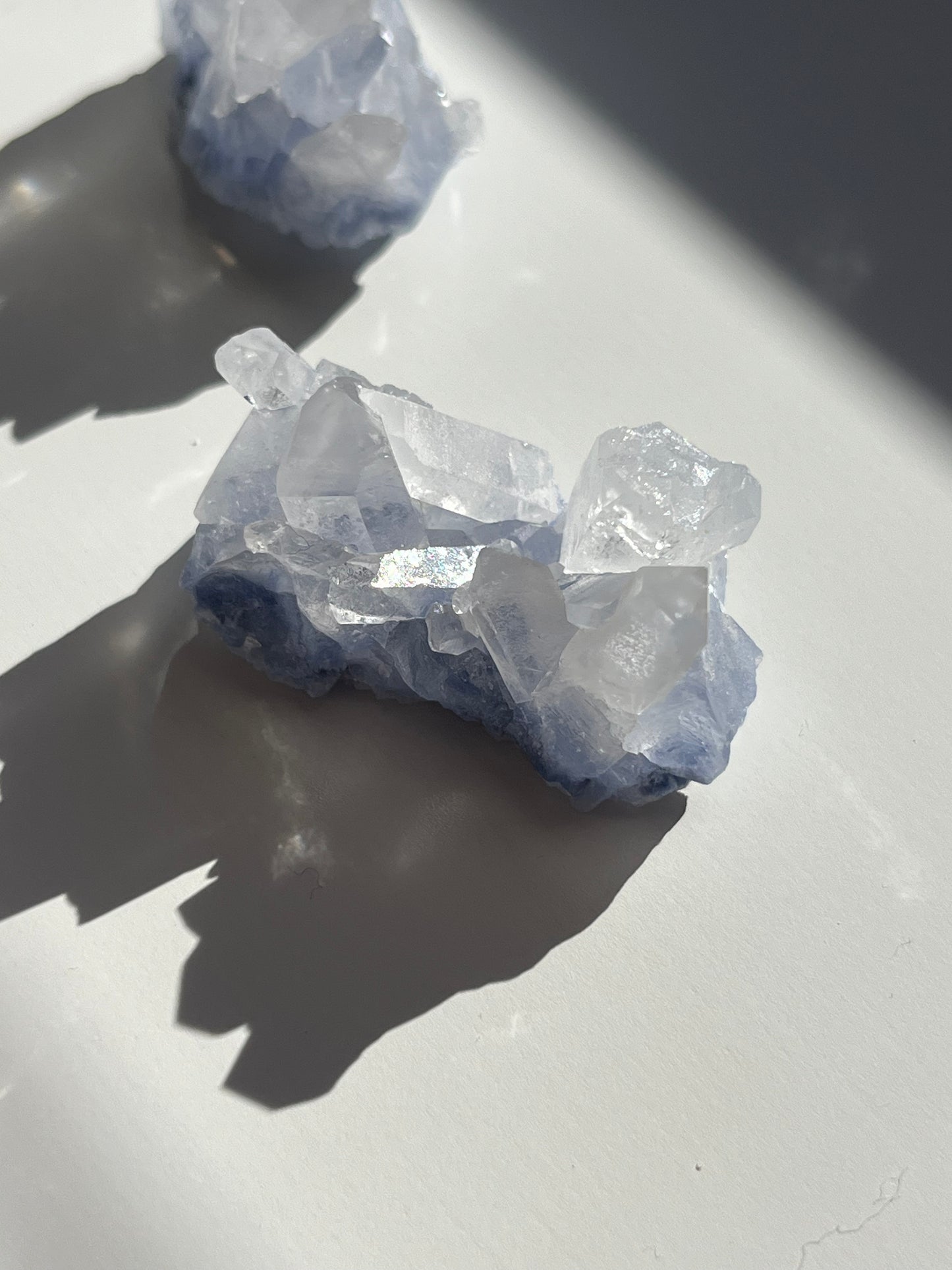 Dumortierite Quartz Specimen