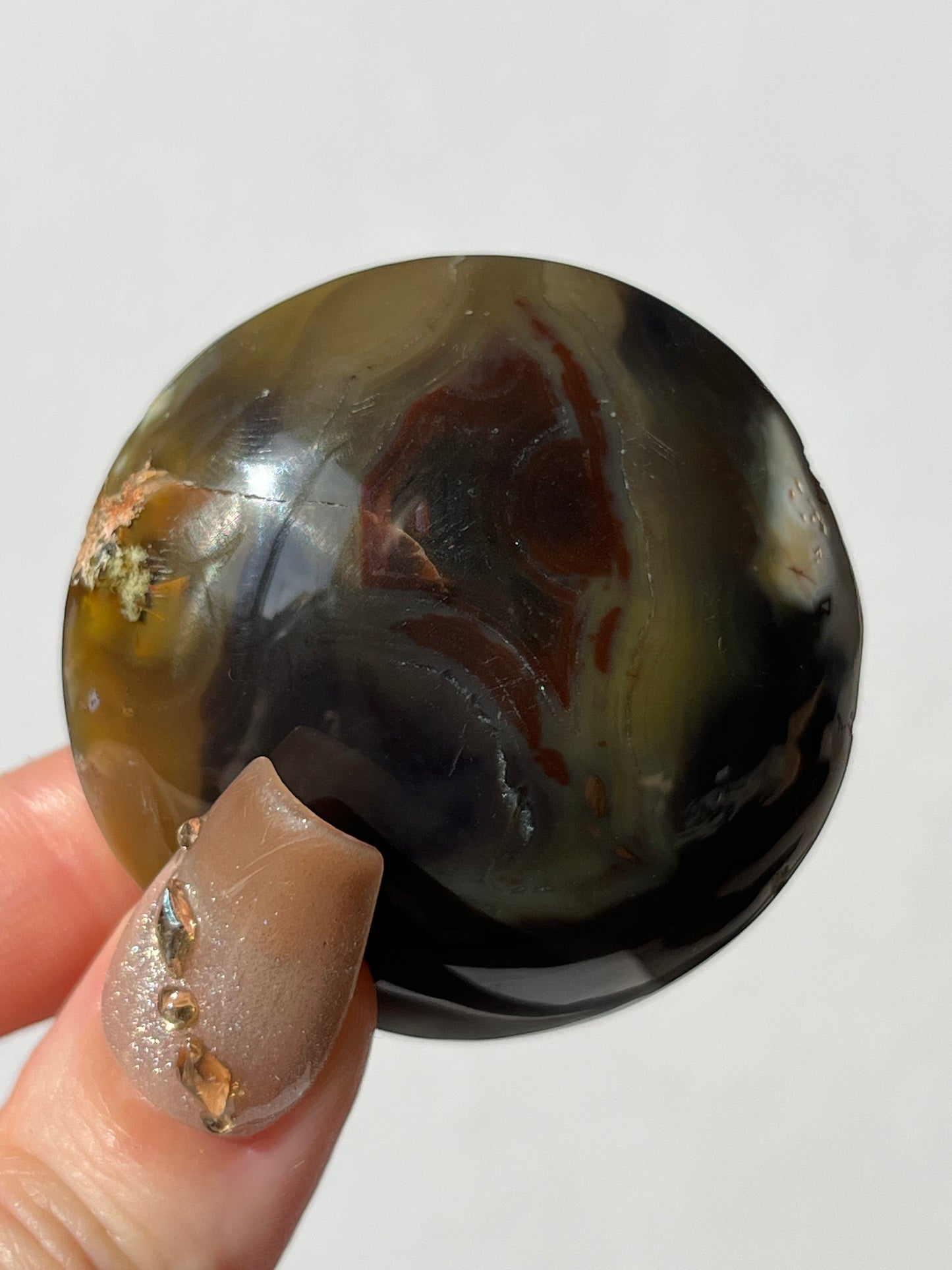 East Indonesian Agate Medallion A