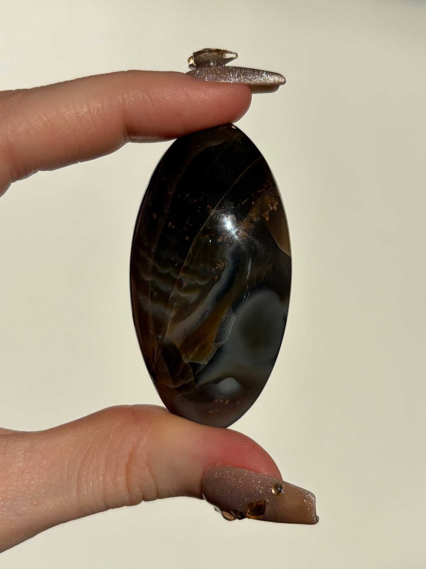 Grey Banded East Indonesian Agate Shiva B