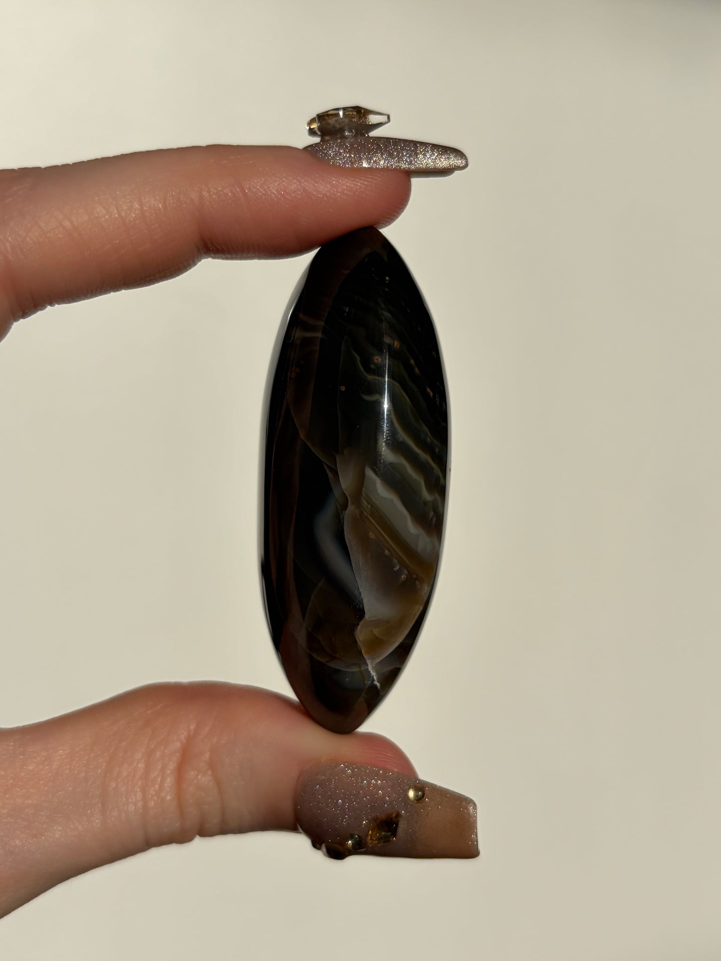 Grey Banded East Indonesian Agate Shiva B