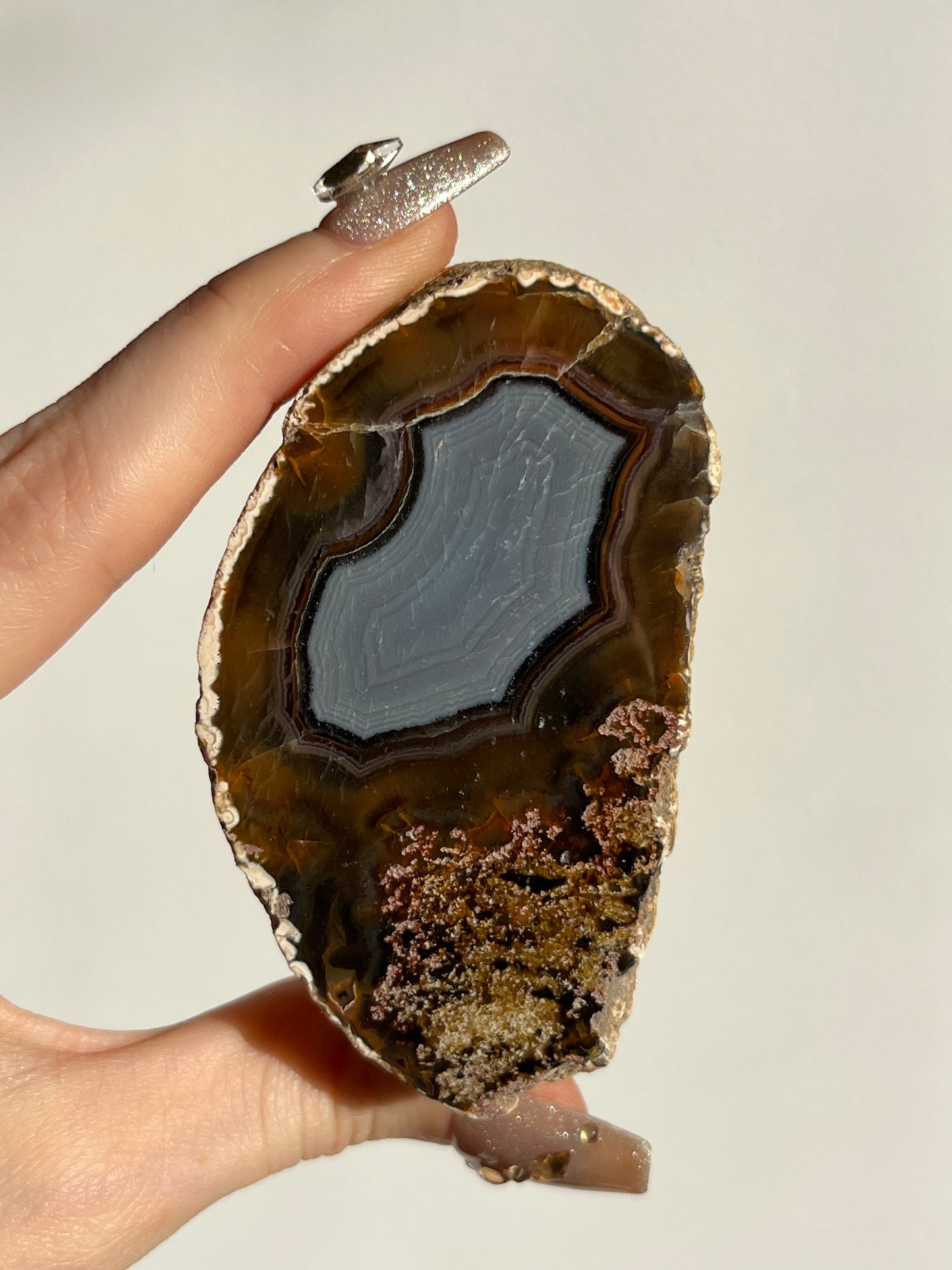 “Stormlight Relics” East Indonesian Agate Pair B