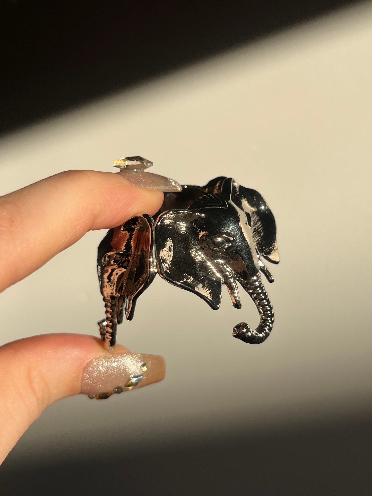 "Ganesha" Silver Display Stand