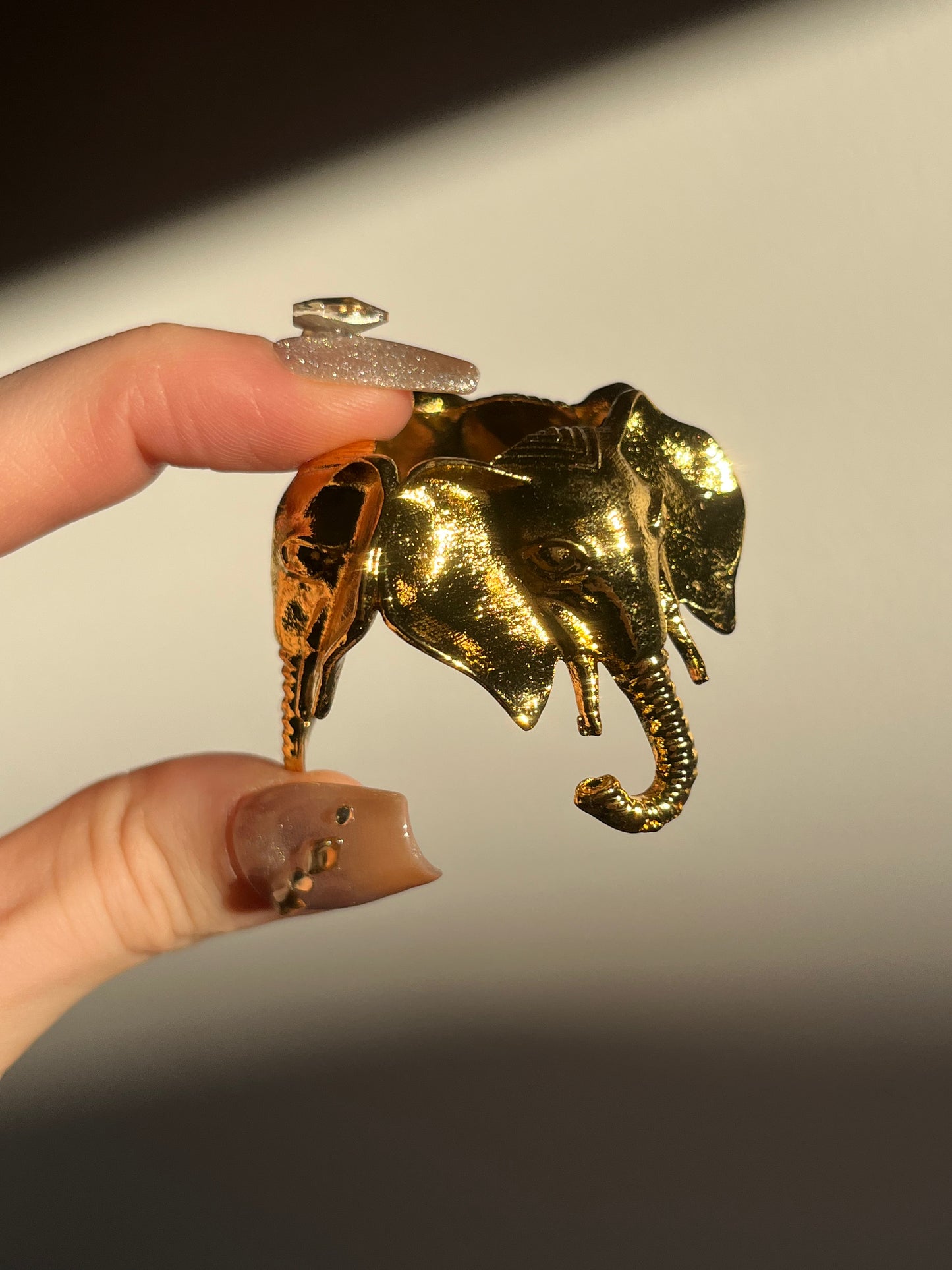 "Ganesha" Gold Display Stand