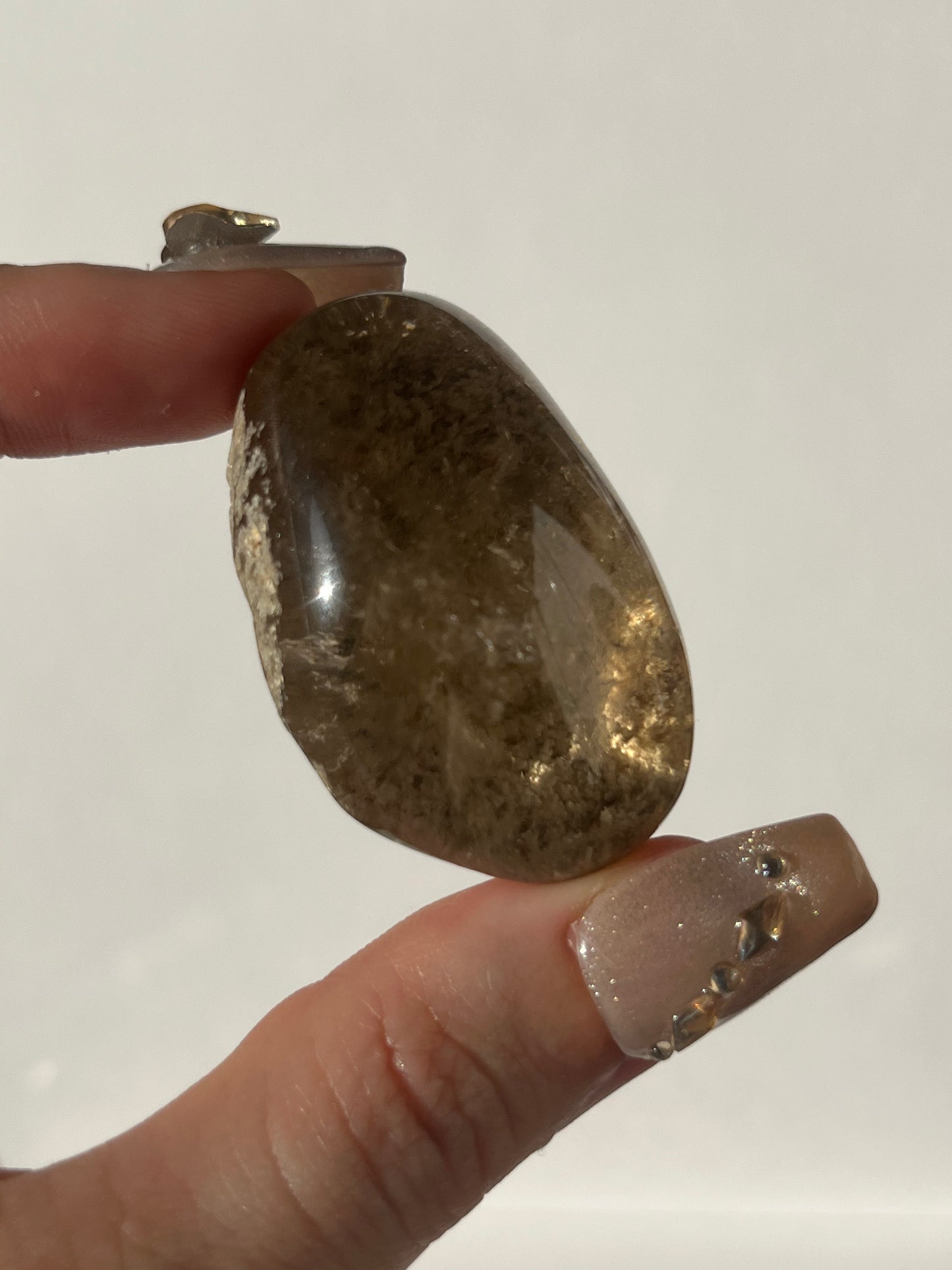 Garden Quartz Lens Carving E