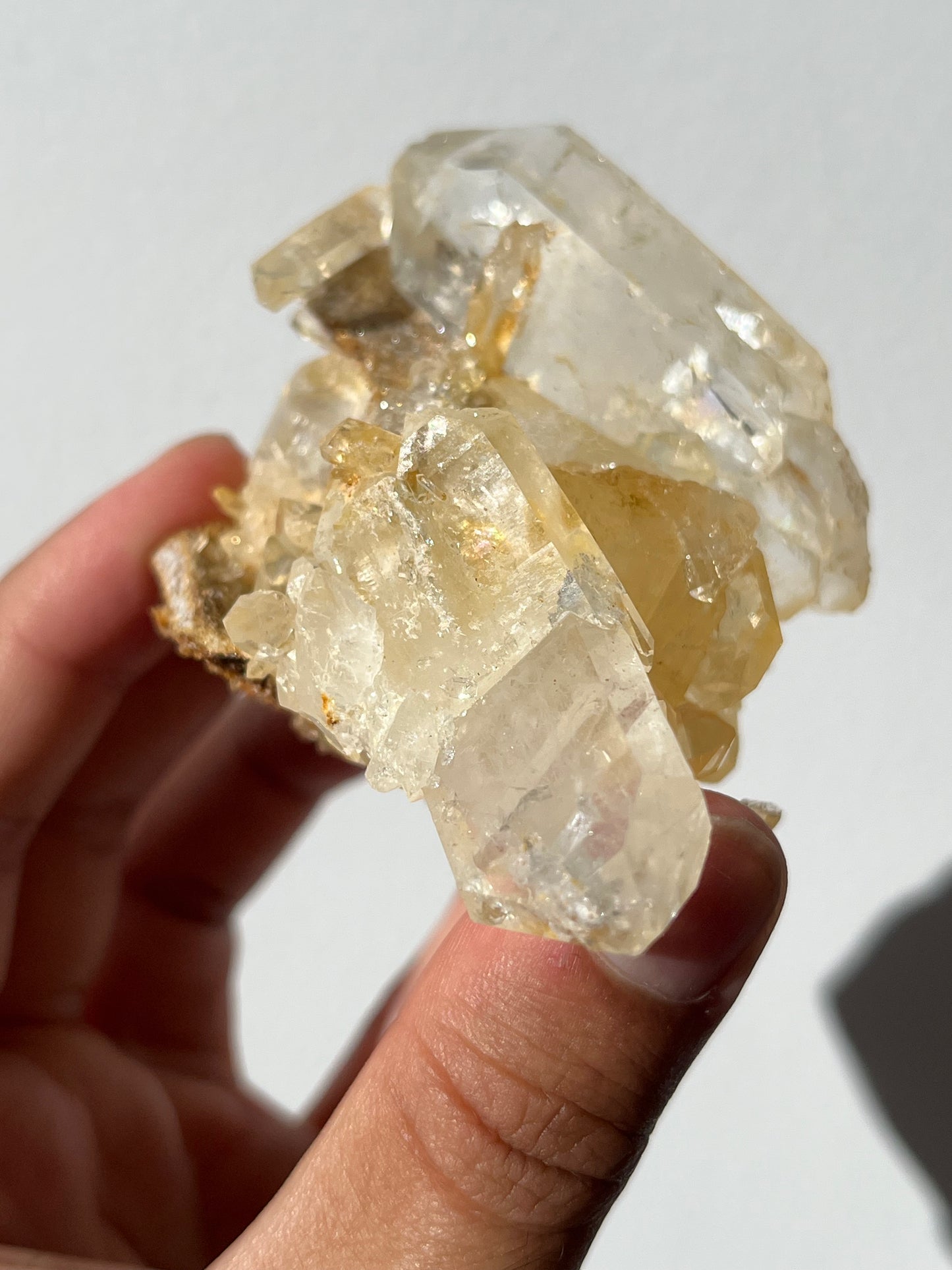 “Bridges of Formation” Golden Healer Faden Quartz Specimen J