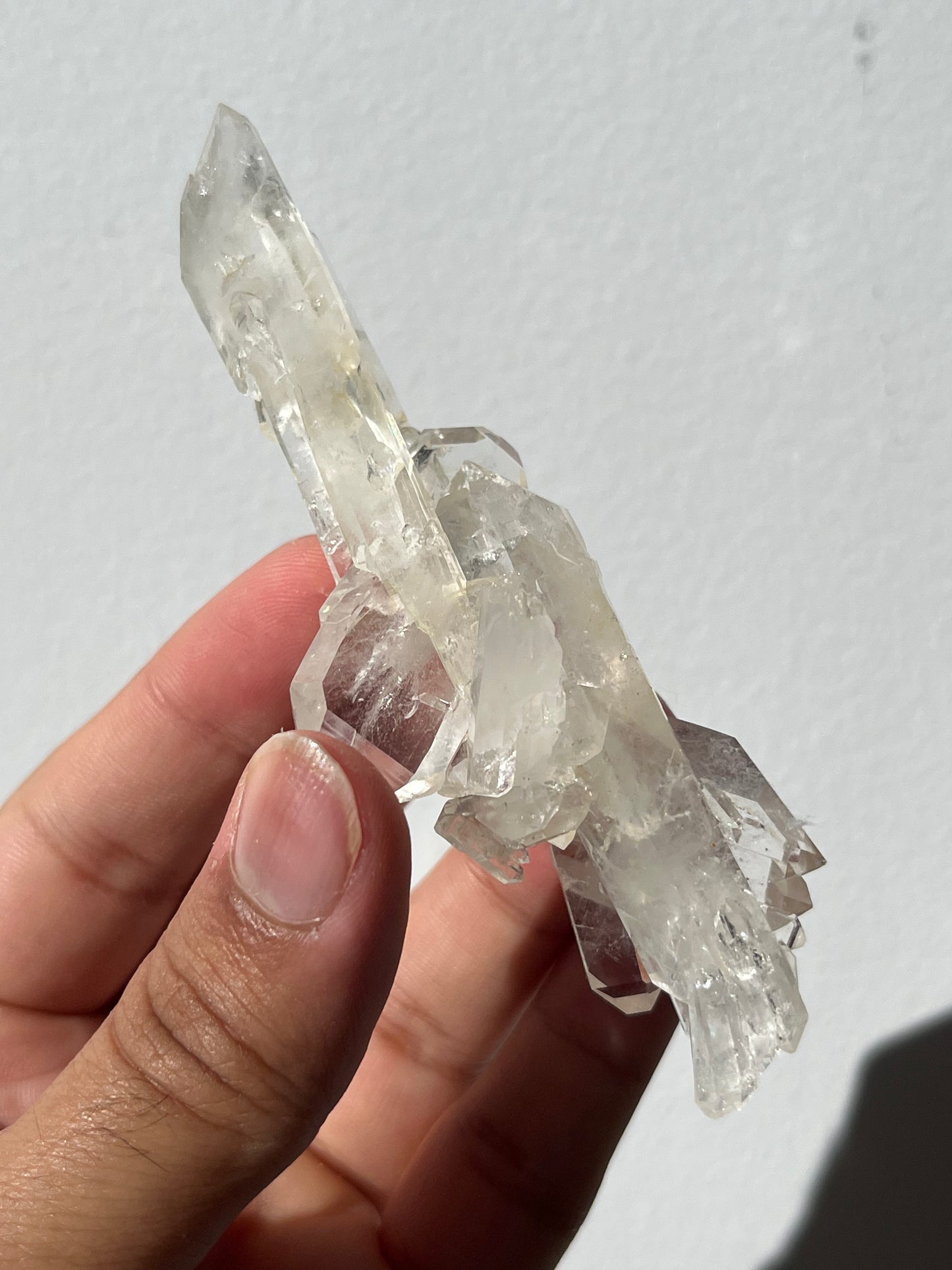“Axis of Alignment” Golden Healer Faden Quartz Specimen K