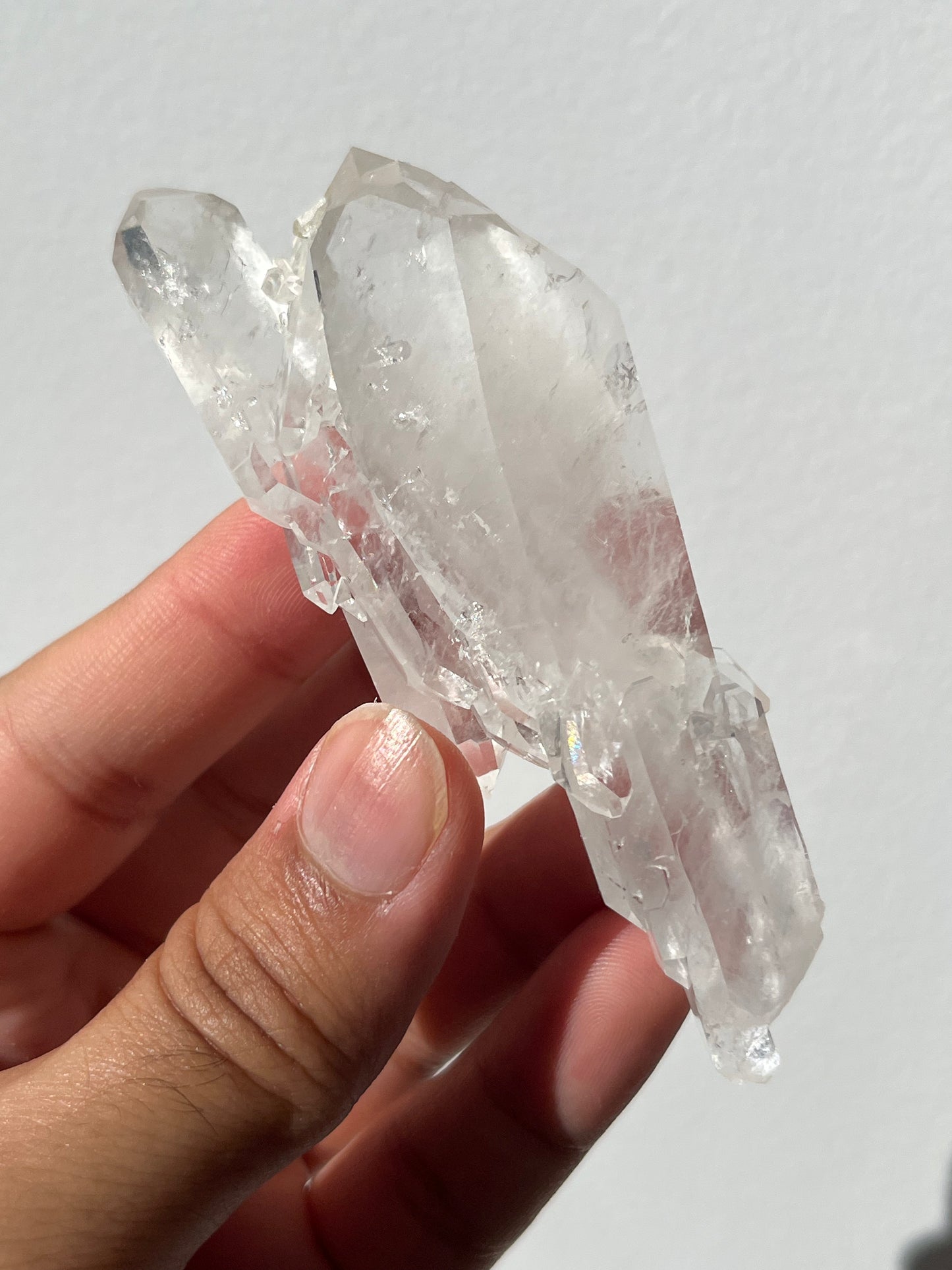 “Convergence of Light” Golden Healer Faden Quartz Specimen M