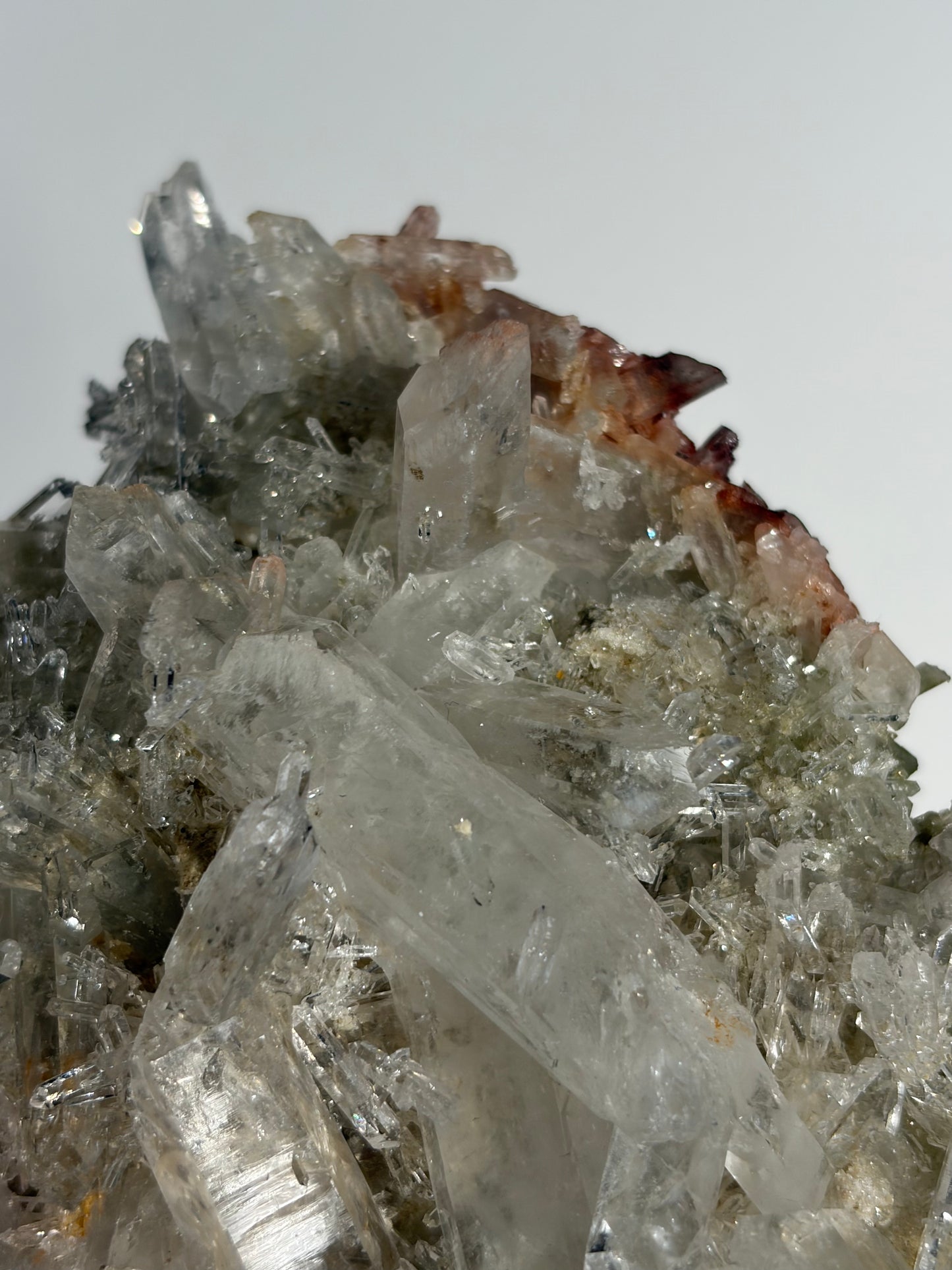 Chlorite Included DT Needle Quartz Specimen A
