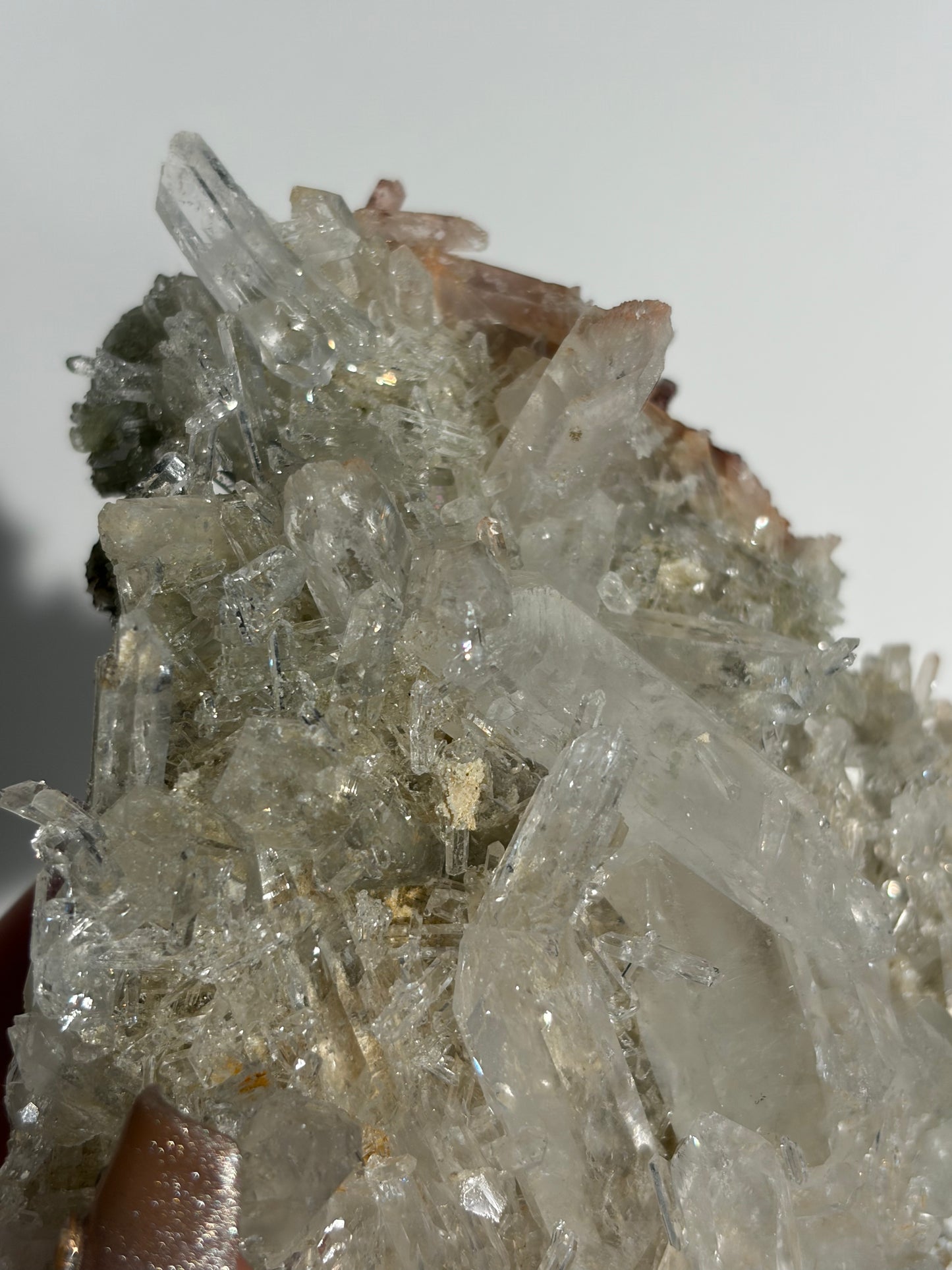 Chlorite Included DT Needle Quartz Specimen A