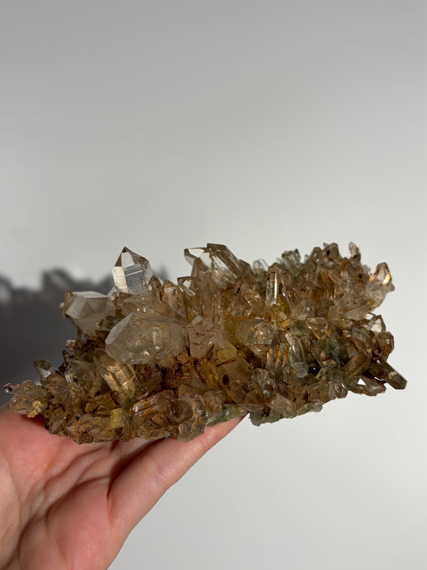 Water Clear Golden Healer Chlorite Included Quartz Specimen B