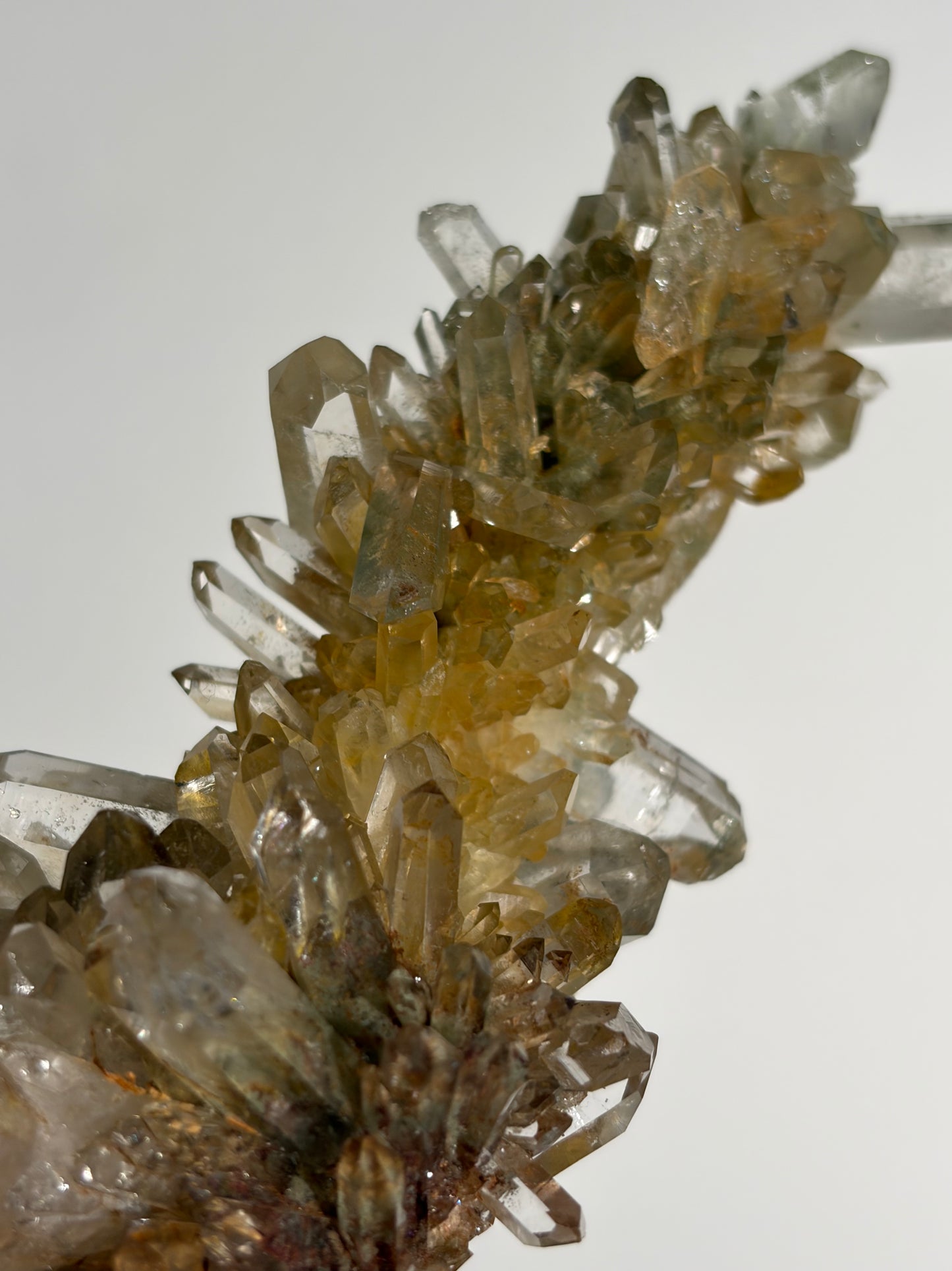 Water Clear Golden Healer Chlorite Included Quartz Specimen D