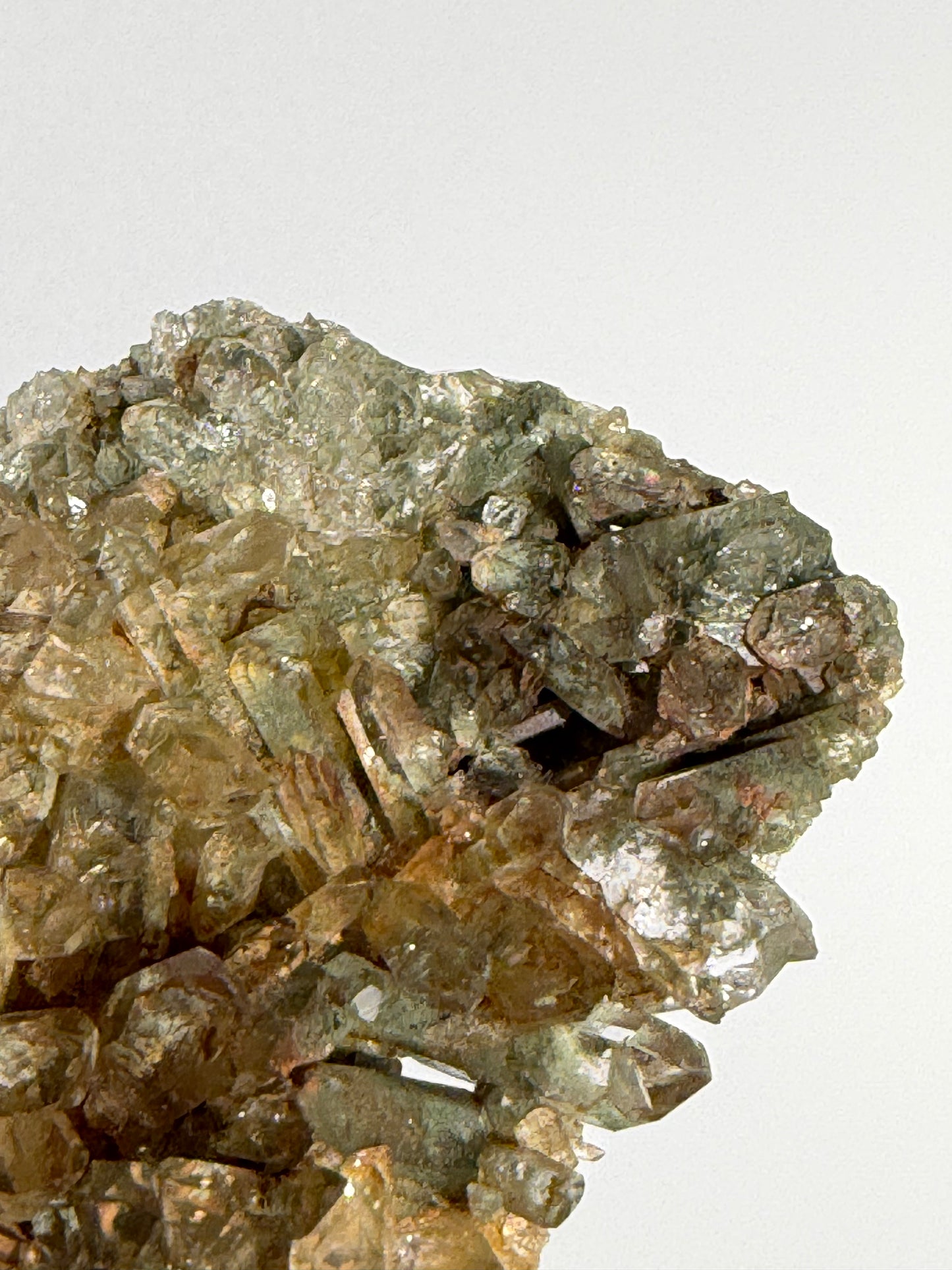 Golden Healer Chlorite Included Quartz Specimen F