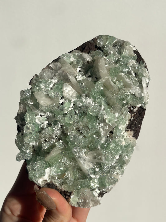 Pointed Green Apophyllite Specimen D
