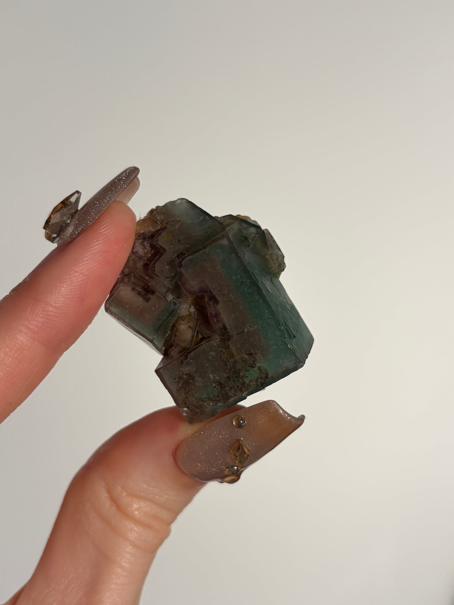 Halo Garden Fluorite Specimen C