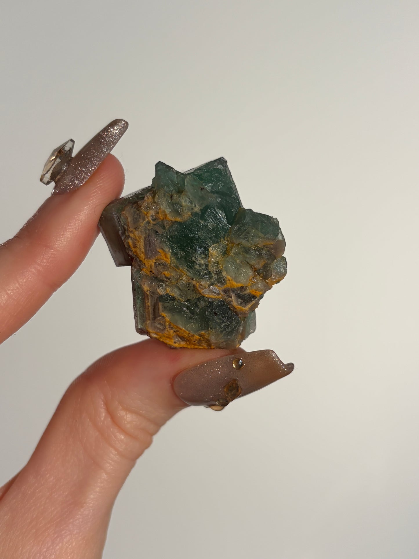 Halo Garden Fluorite Specimen C