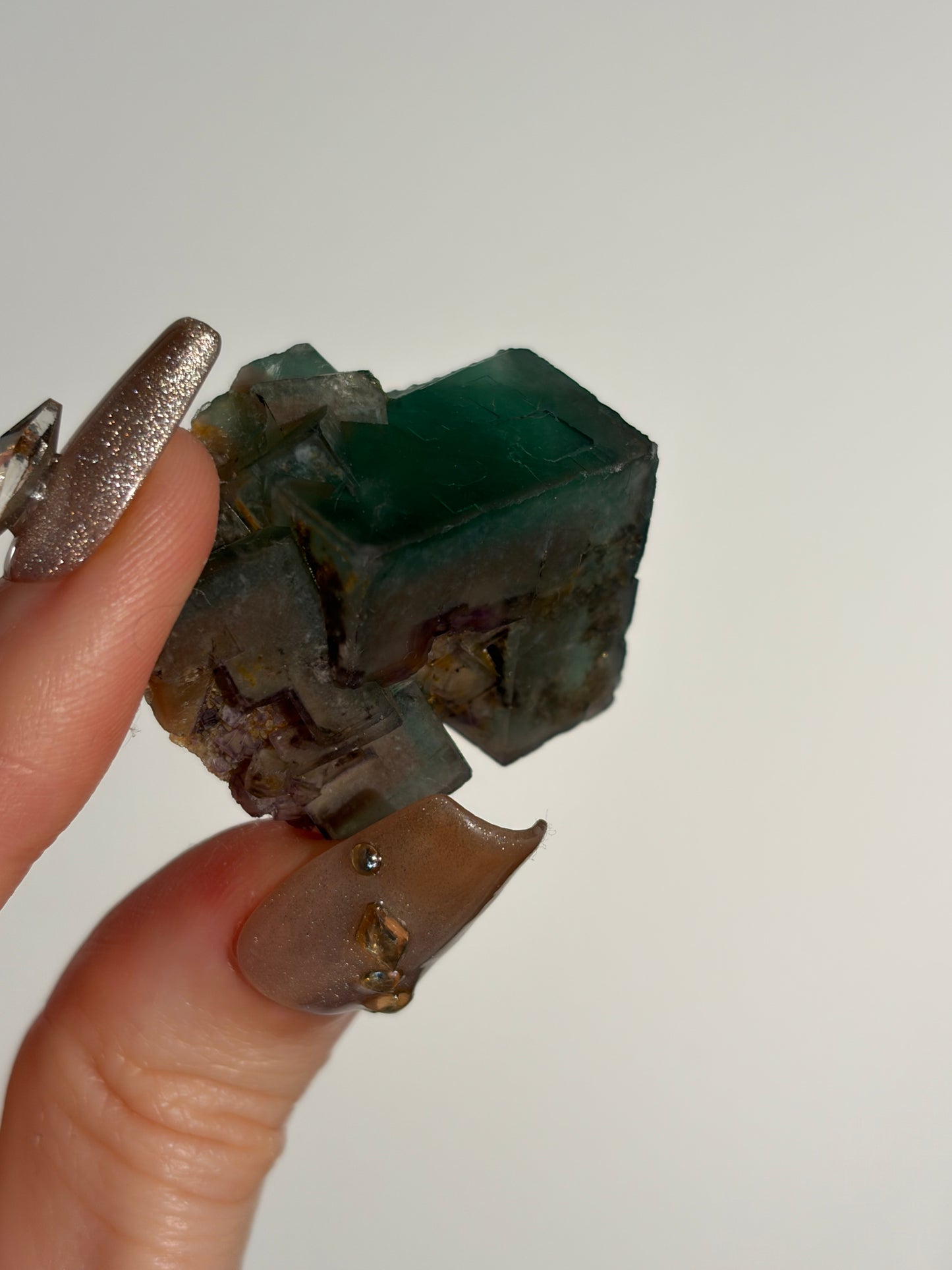 Halo Garden Fluorite Specimen C
