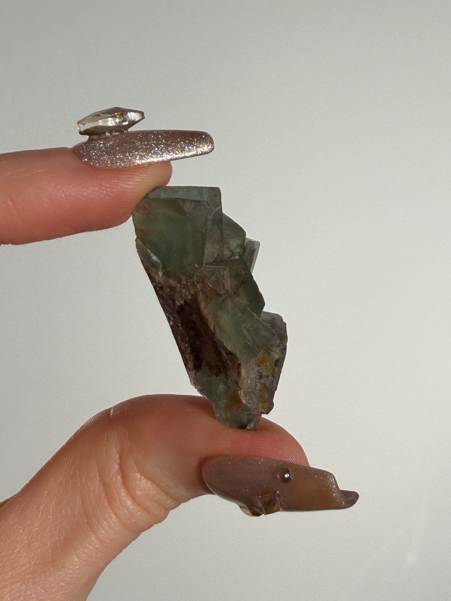Halo Garden Fluorite Specimen J