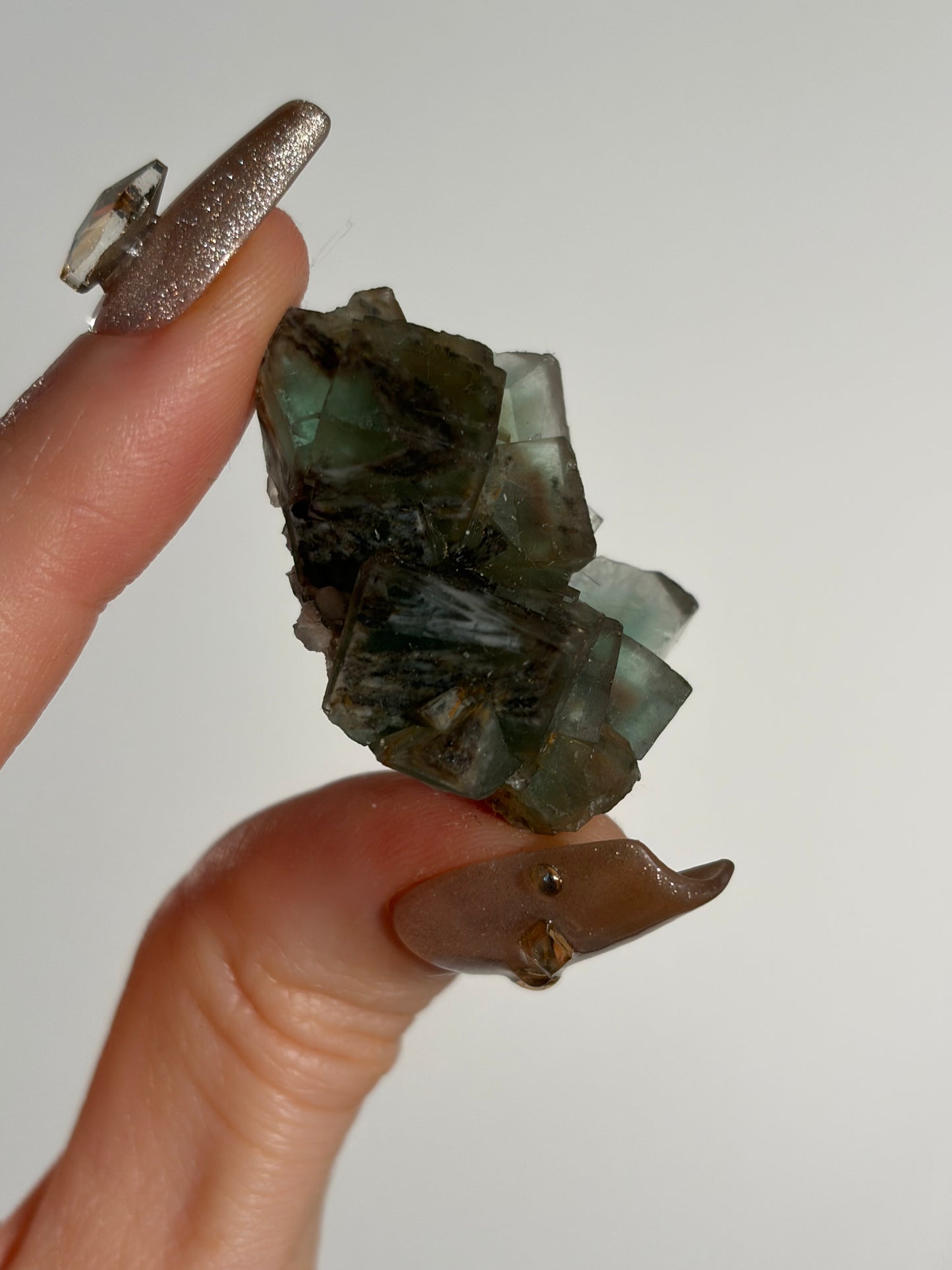 Halo Garden Fluorite Specimen J