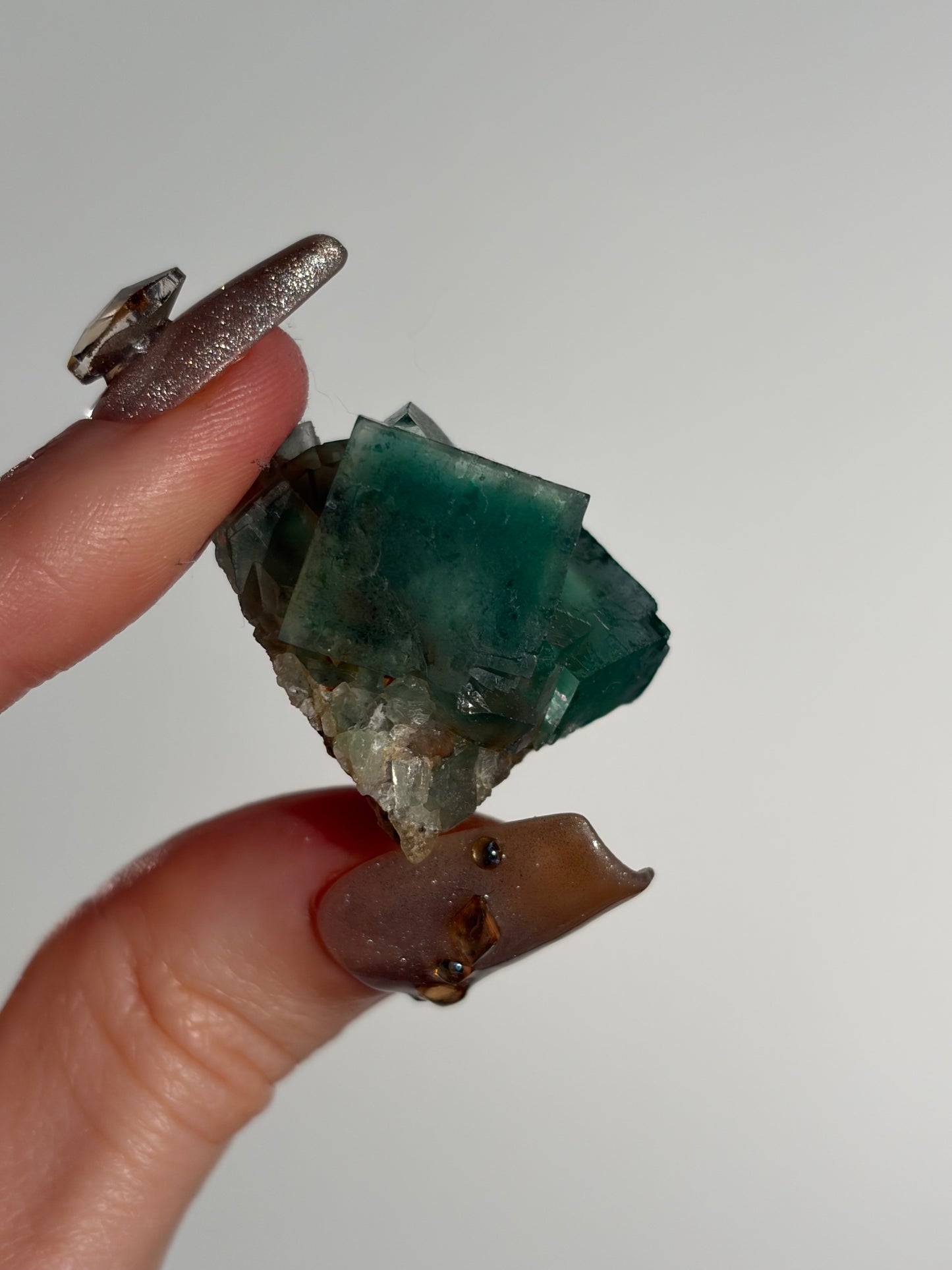 Halo Garden Fluorite Specimen M