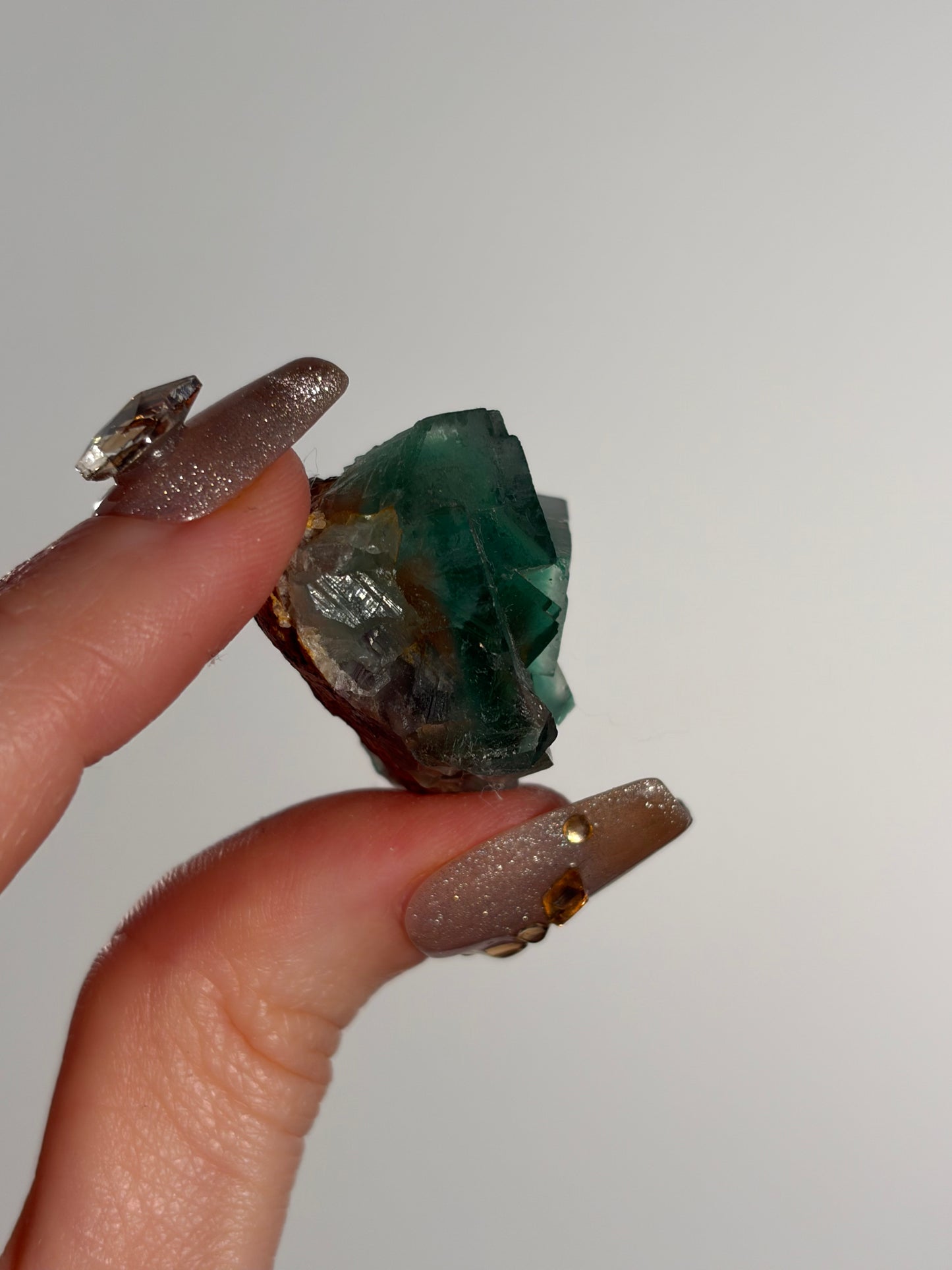 Halo Garden Fluorite Specimen M