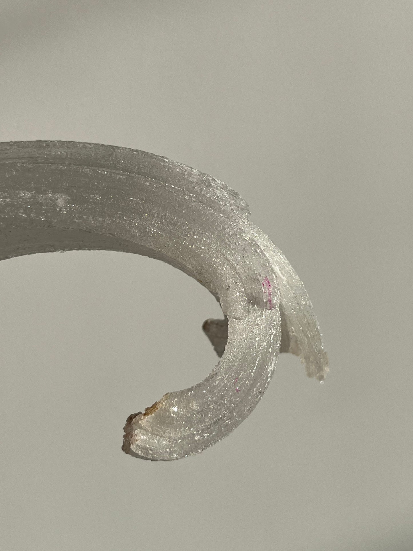 Selenite Horn Specimen A