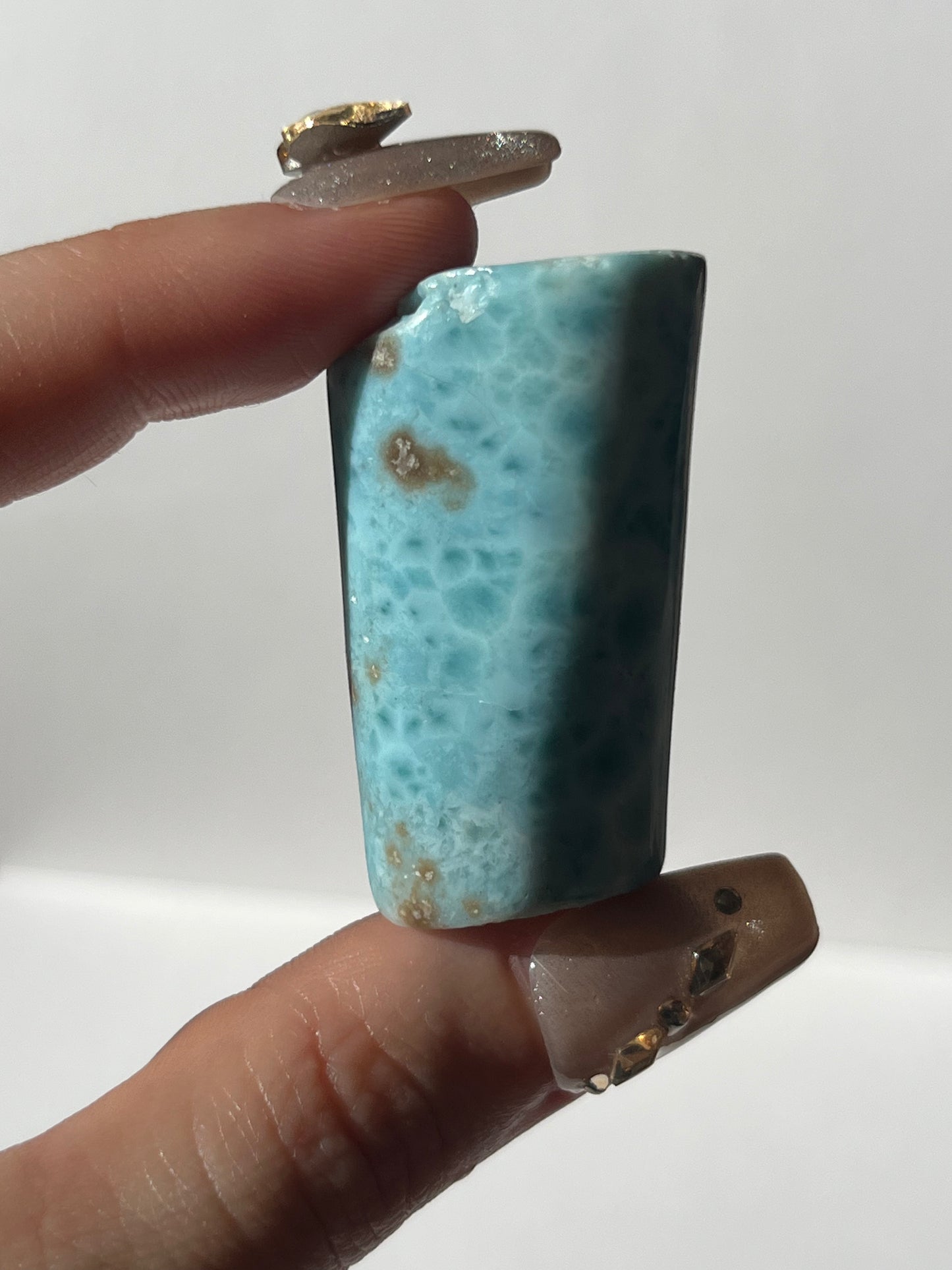 "Ascendant" A Grade Larimar Core Freeform