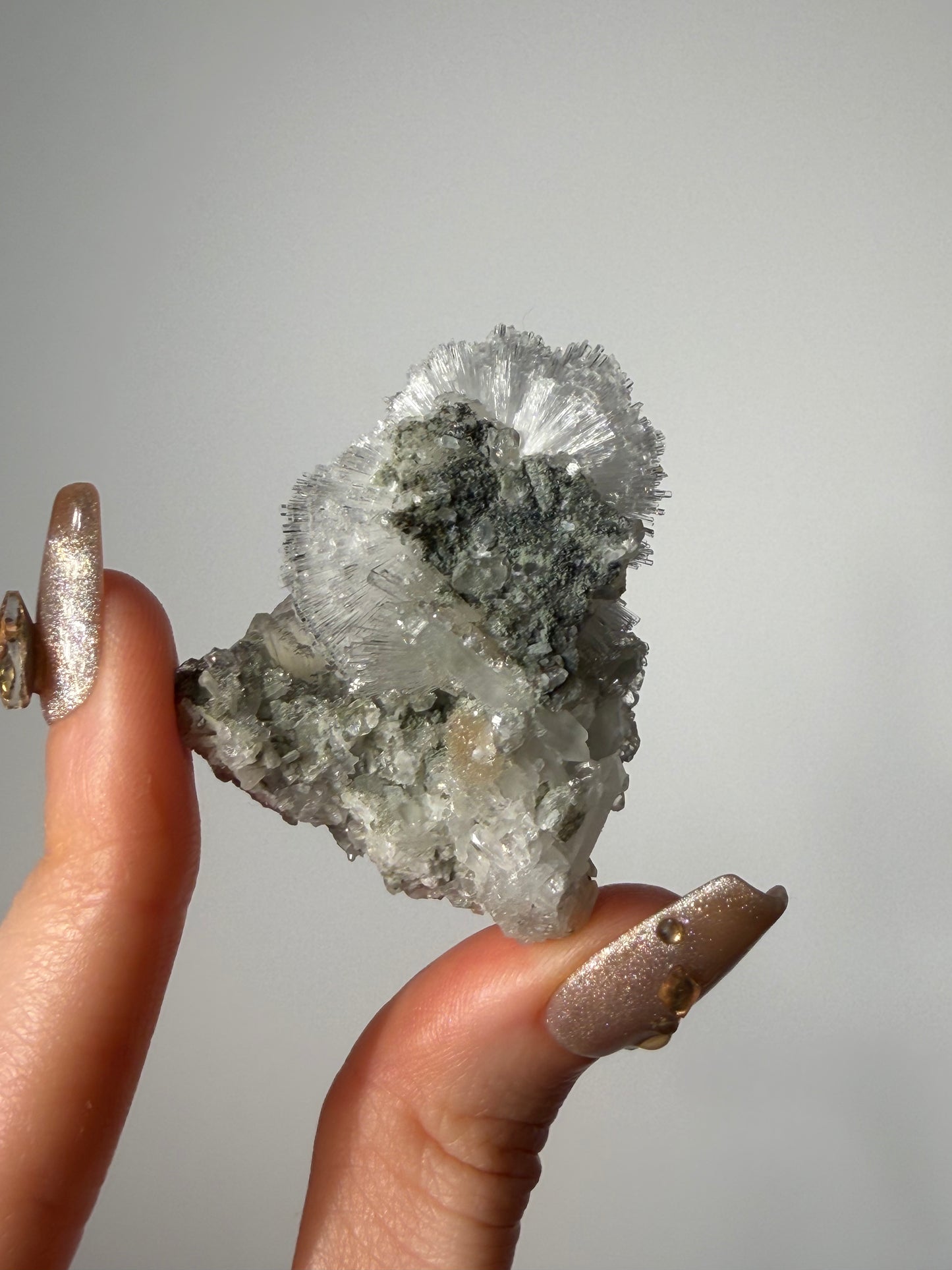 Natrolite Specimen with Stilbite C