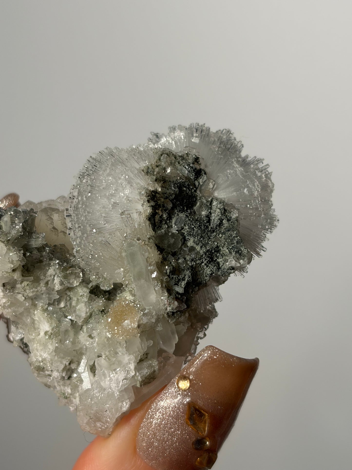 Natrolite Specimen with Stilbite C