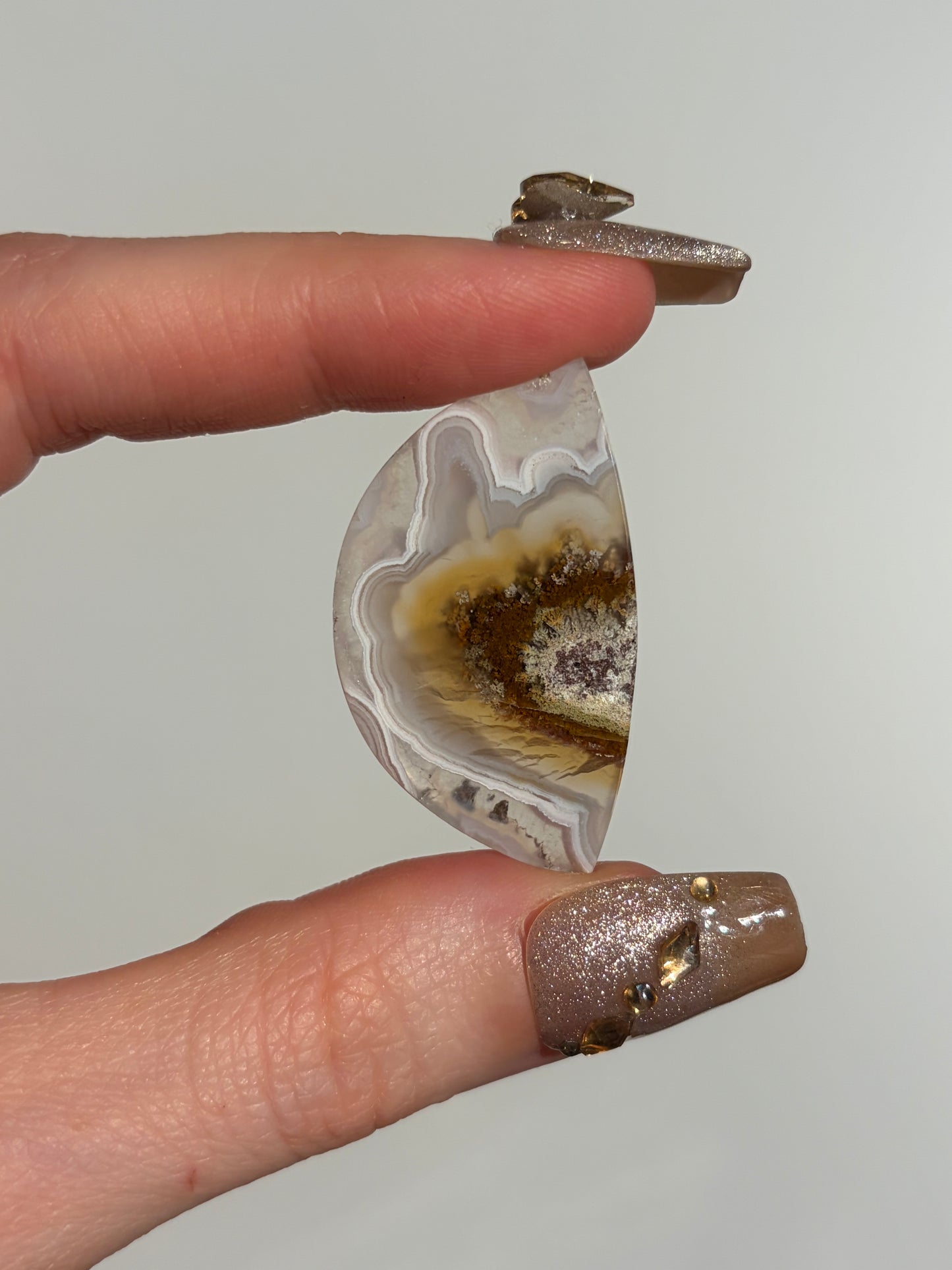 Nebula Agate Cabochon C